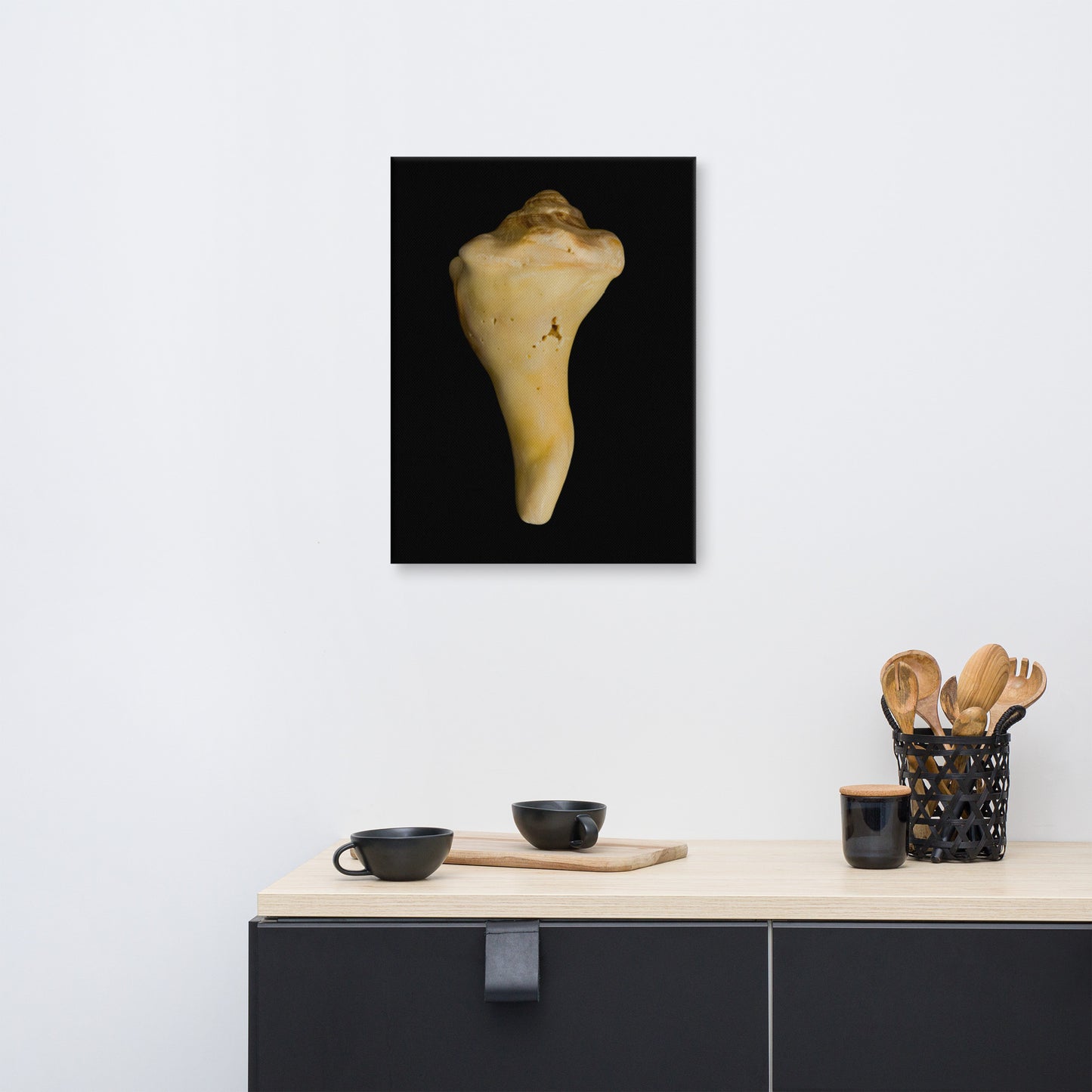 States of Erosion Image 8 Whelk Shell Coastal Nature Canvas Wall Art Prints