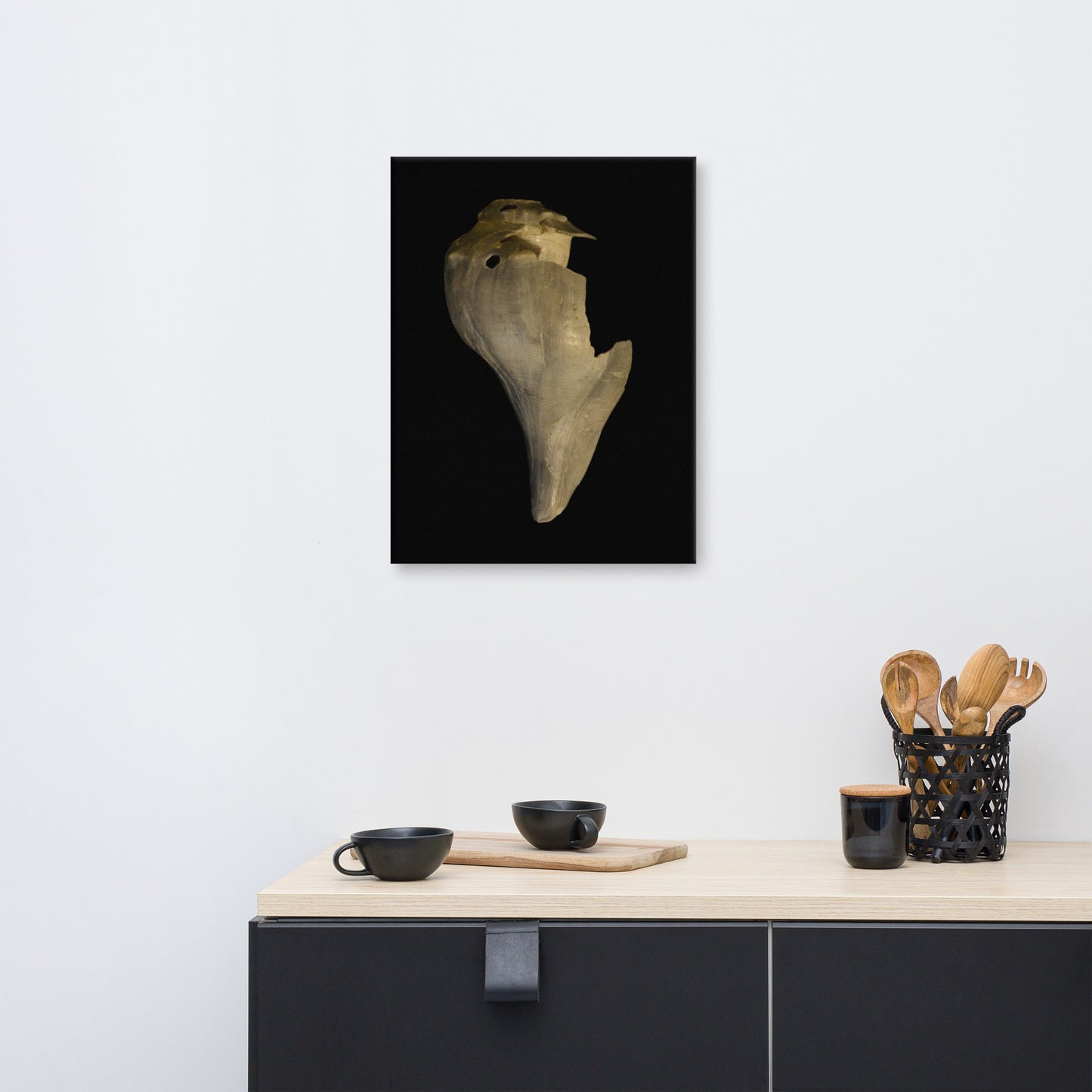 States of Erosion Image 7 Whelk Shell Coastal Nature Canvas Wall Art Prints