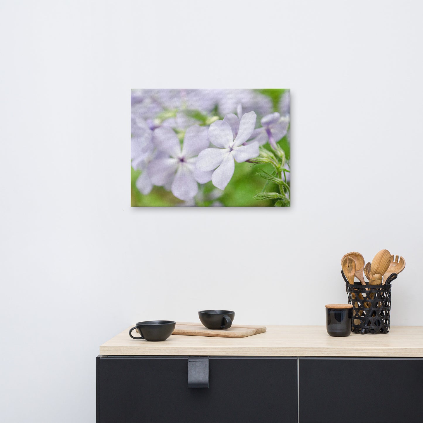 Soft Focus Phlox Carolina Floral Botanical Nature Photo Canvas Wall Art Prints