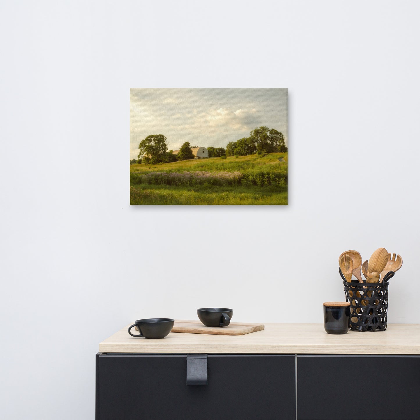 Remnant of Better Days Rural Landscape Canvas Wall Art Prints