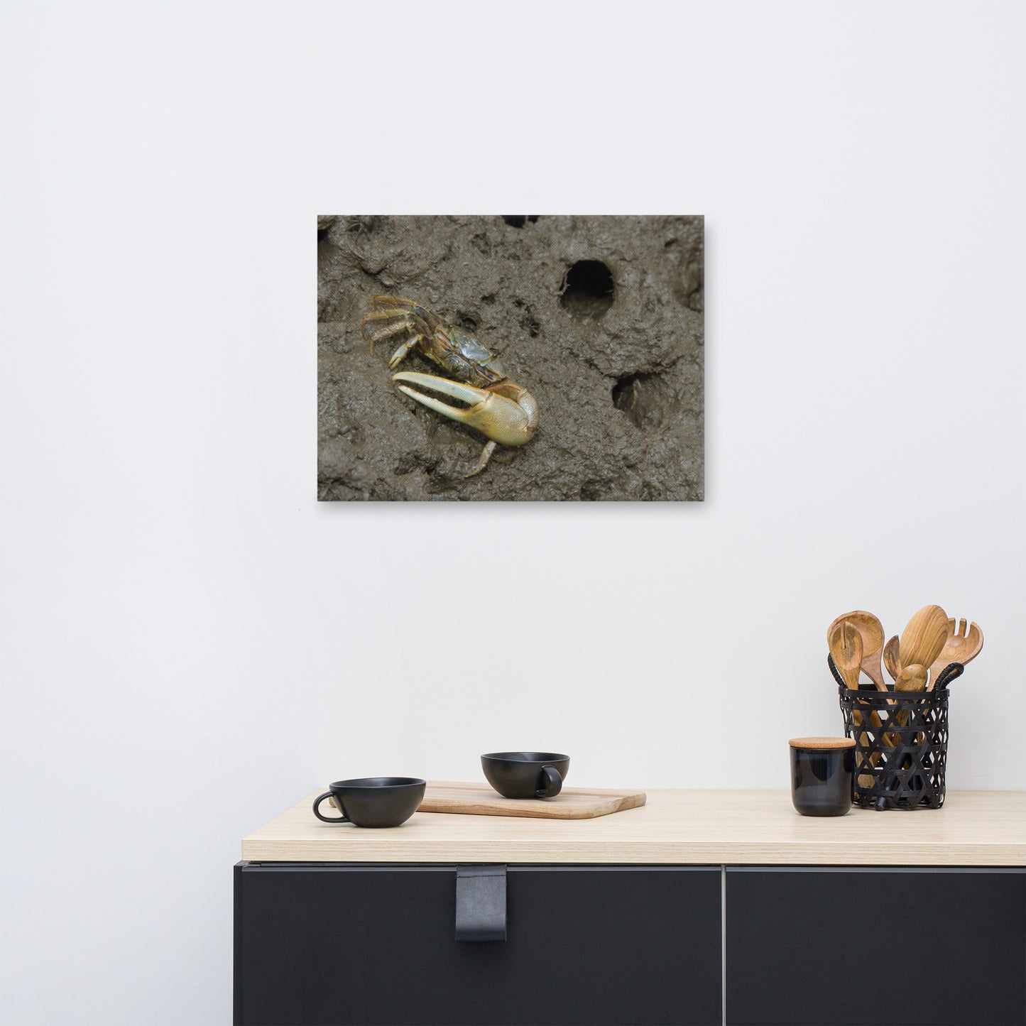 Fiddler Crab Animal / Wildlife Photograph Canvas Wall Art Prints
