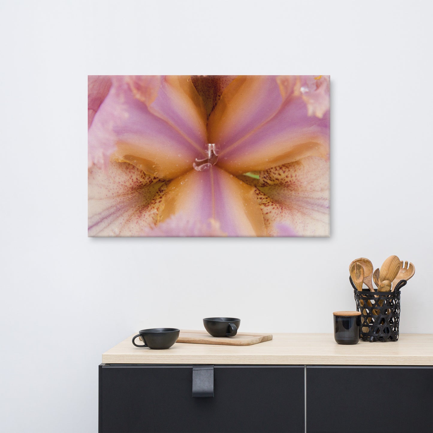 Symmetry of Nature Floral Botanical Nature Photo Canvas Wall Art Prints