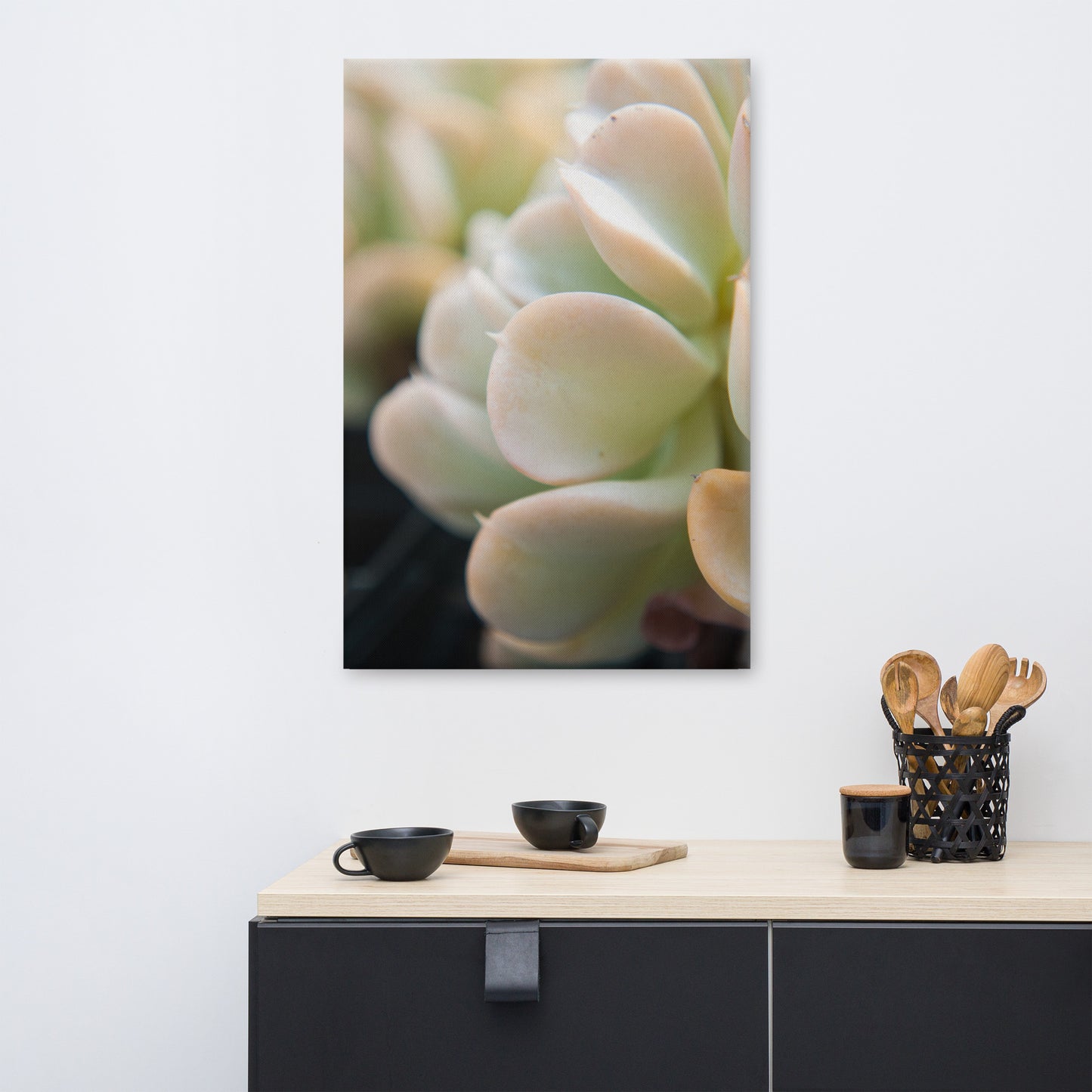 Succulent 4 Botanical Nature Canvas Wall Art Prints