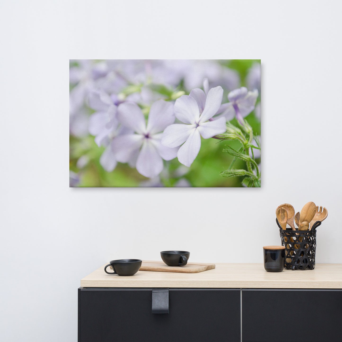 Soft Focus Phlox Carolina Floral Botanical Nature Photo Canvas Wall Art Prints