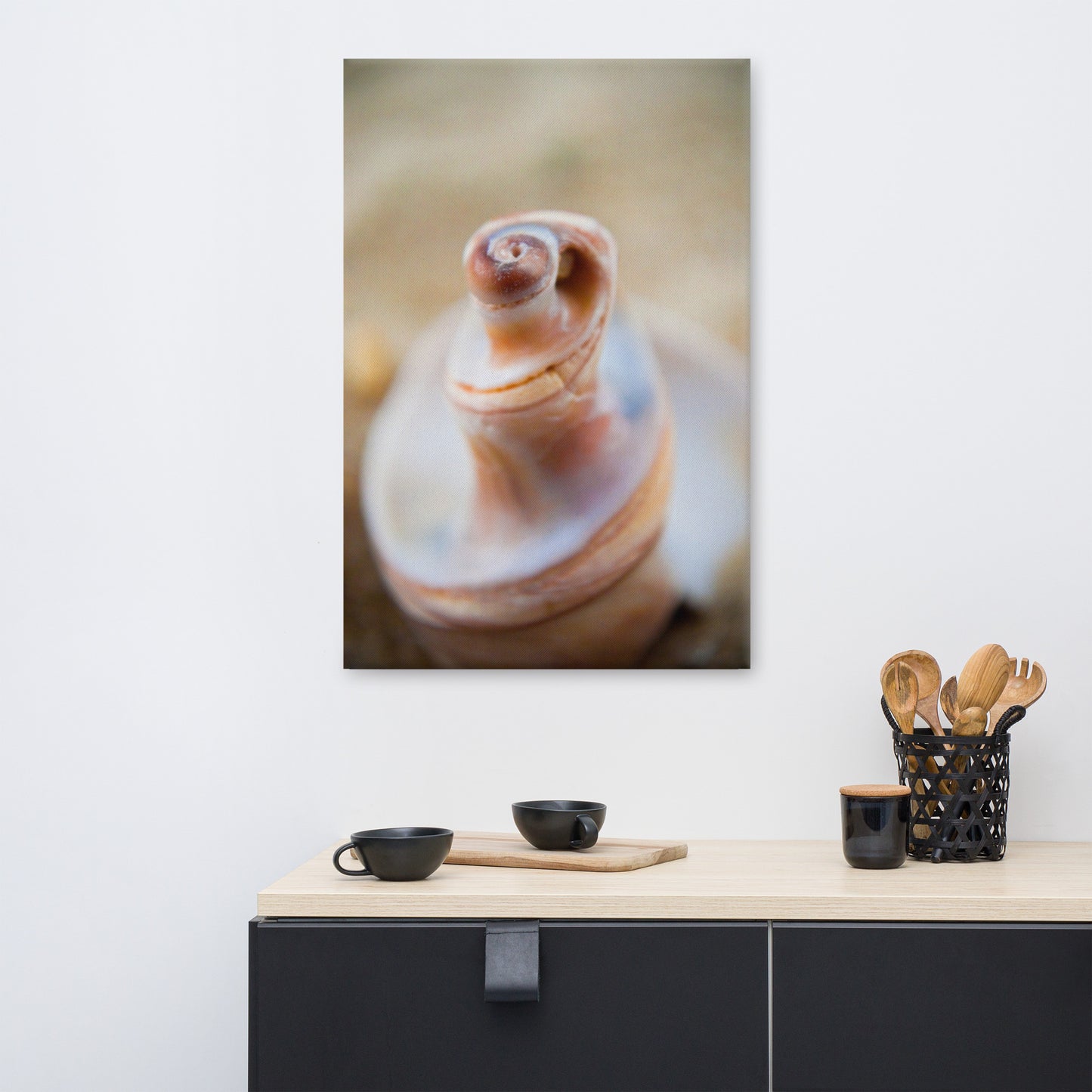 Smooth Erosion Coastal Nature Canvas Wall Art Prints