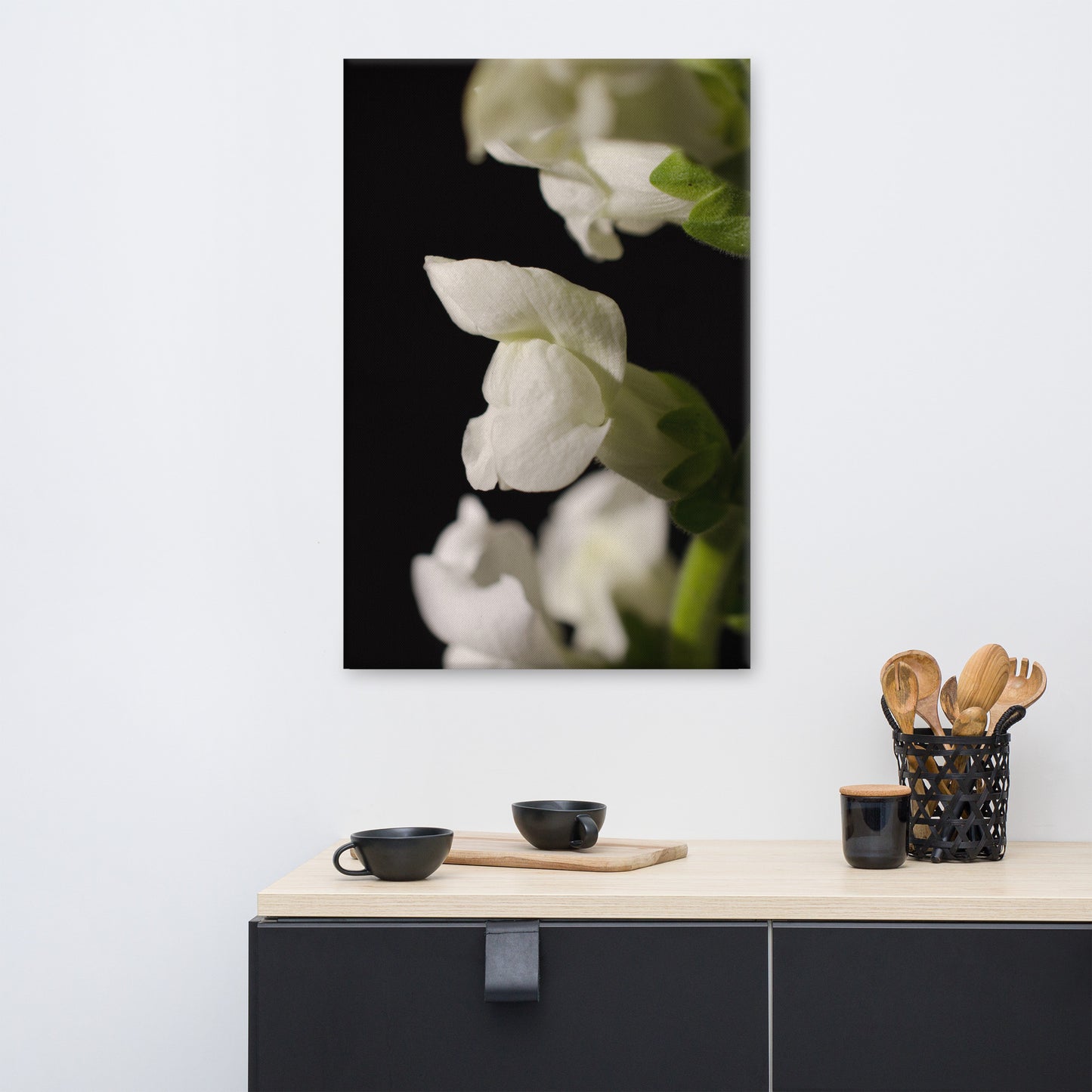 Single Snapdragon Bloom Floral Botanical Nature Photo Canvas Wall Art Prints