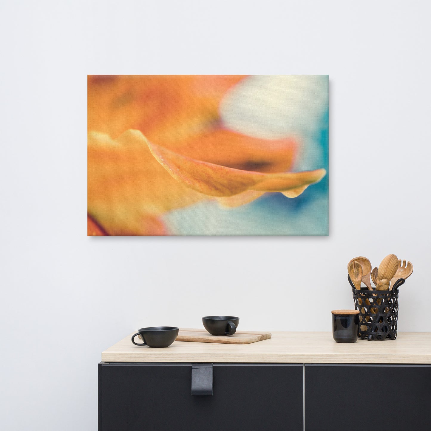 Serene Petals Of Life Floral Nature Canvas Wall Art Prints