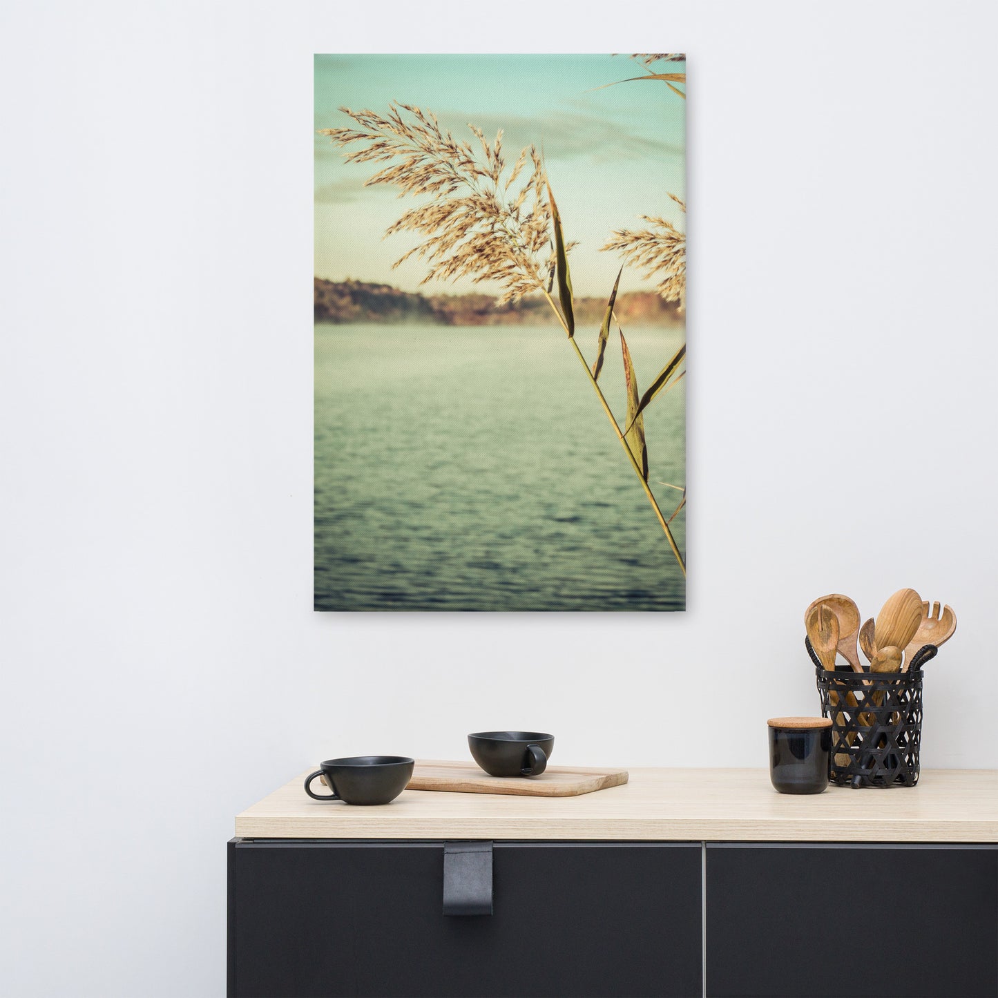 Golden Dreams Botanical Nature Canvas Wall Art Prints
