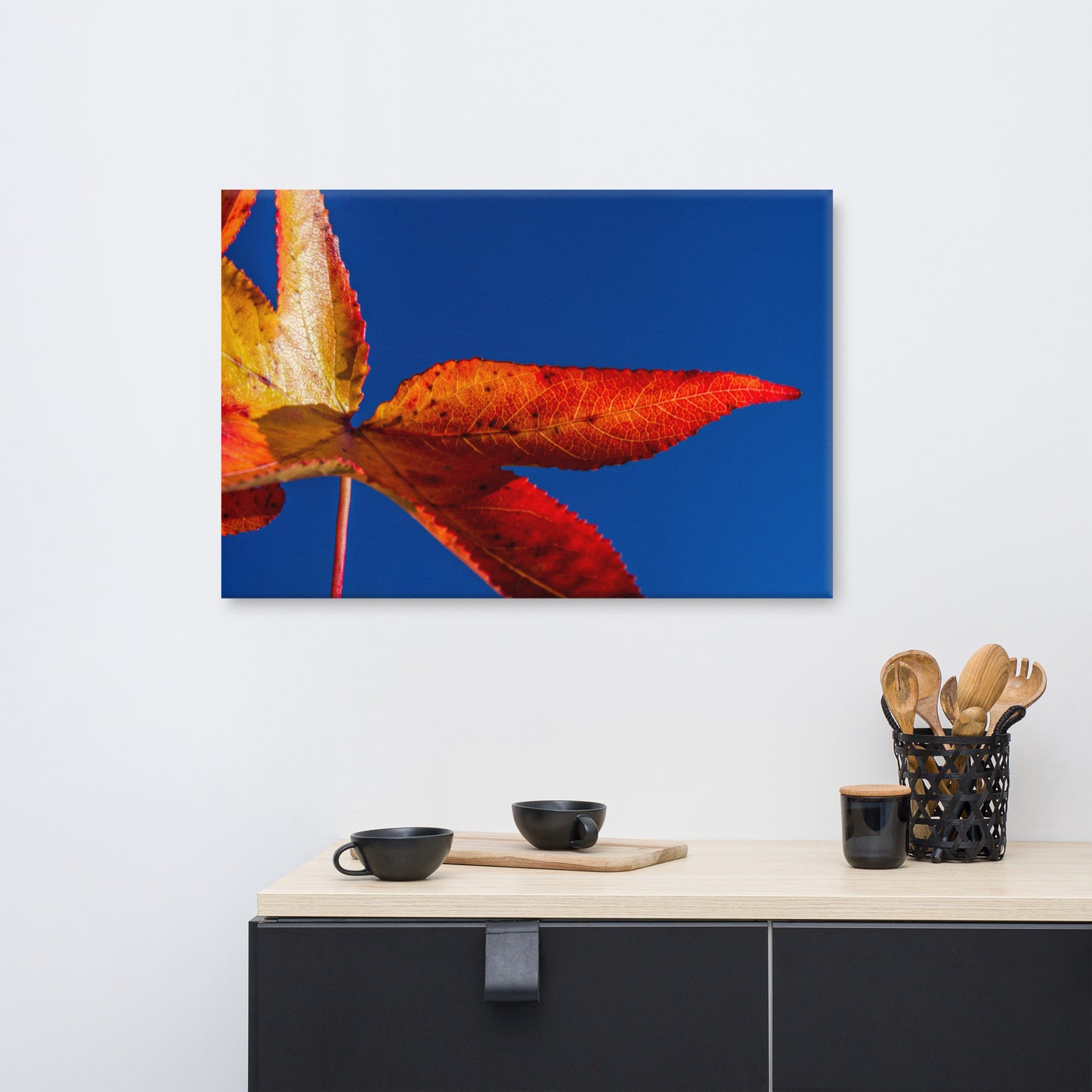 Fall Colors Botanical Nature Canvas Wall Art Prints