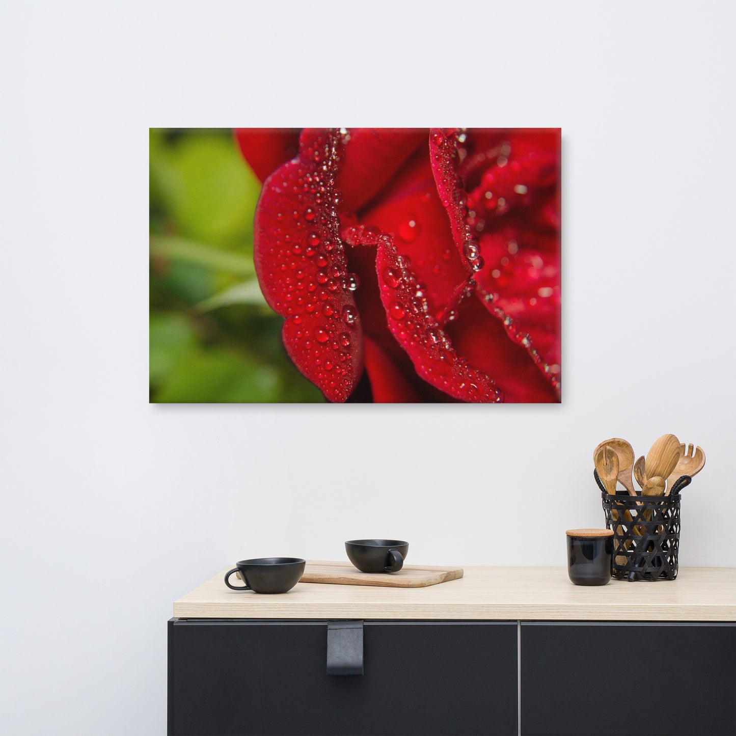 Bold and Beautiful Floor Floral Botanical Nature Photograph Canvas Wall Art Prints