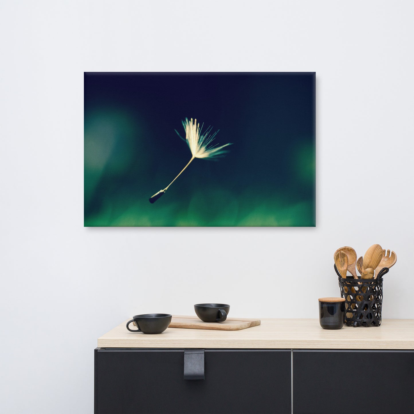 Blowing in the Wind Botanical Nature Canvas Wall Art Prints