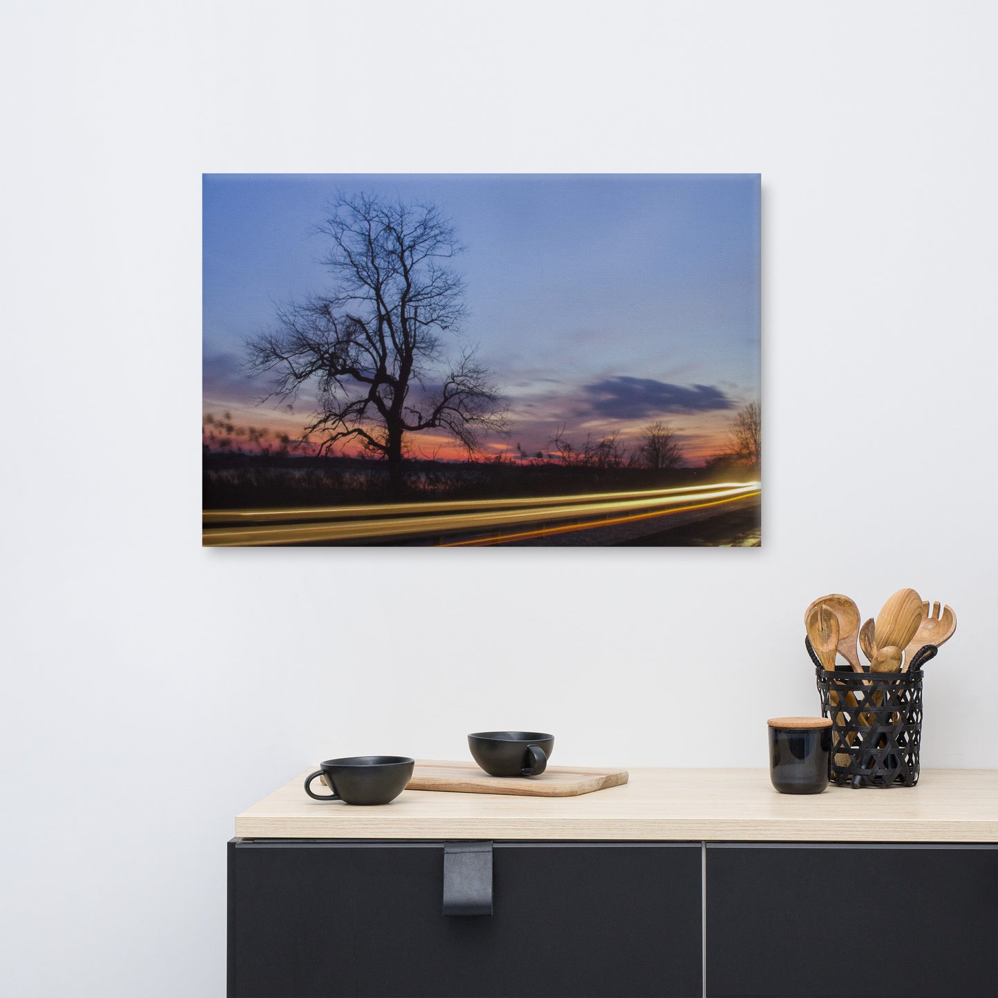 Wicked Tree Rural Landscape Canvas Wall Art Prints