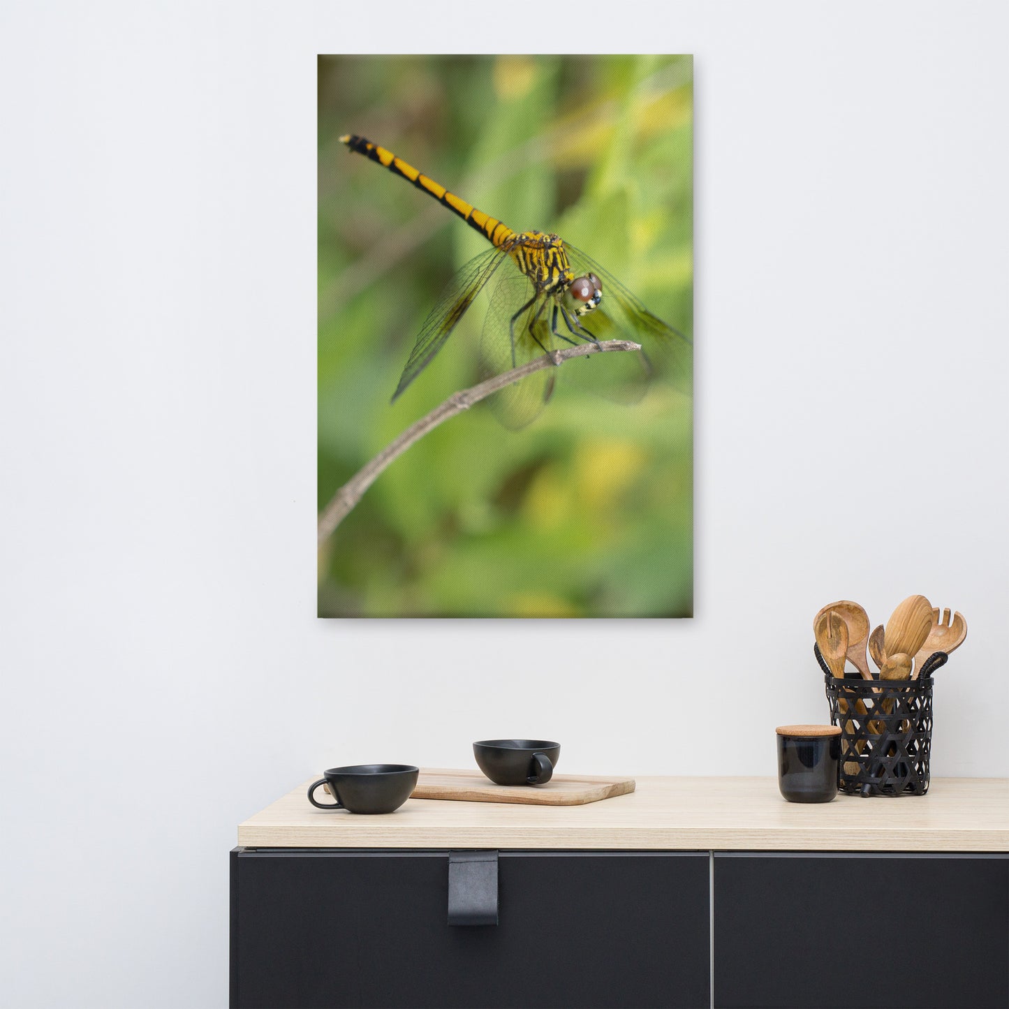 Dragonfly Wildlife Photo Canvas Wall Art Prints