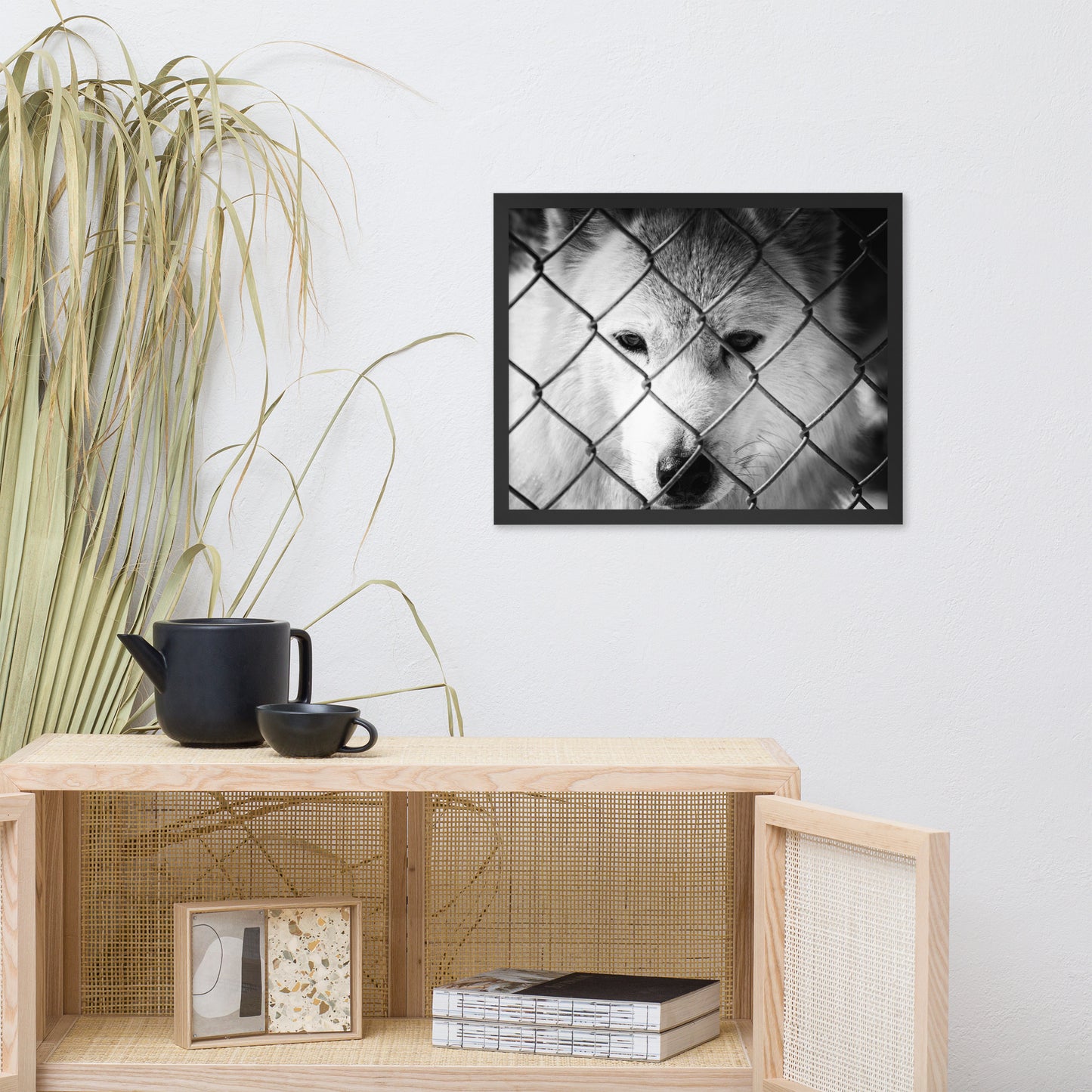 Dreams of Freedom in Black and White Animal Wildlife Photograph Framed Wall Art Prints