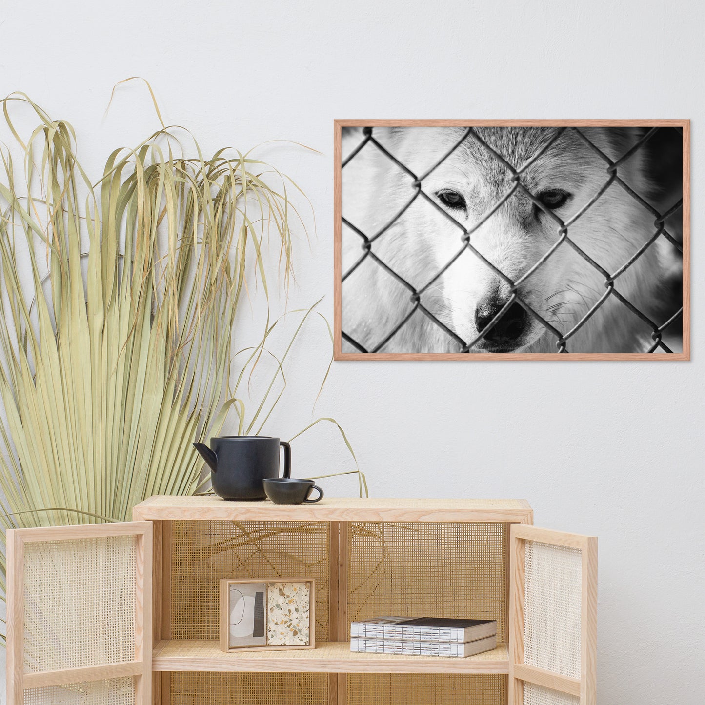 Dreams of Freedom in Black and White Animal Wildlife Photograph Framed Wall Art Prints