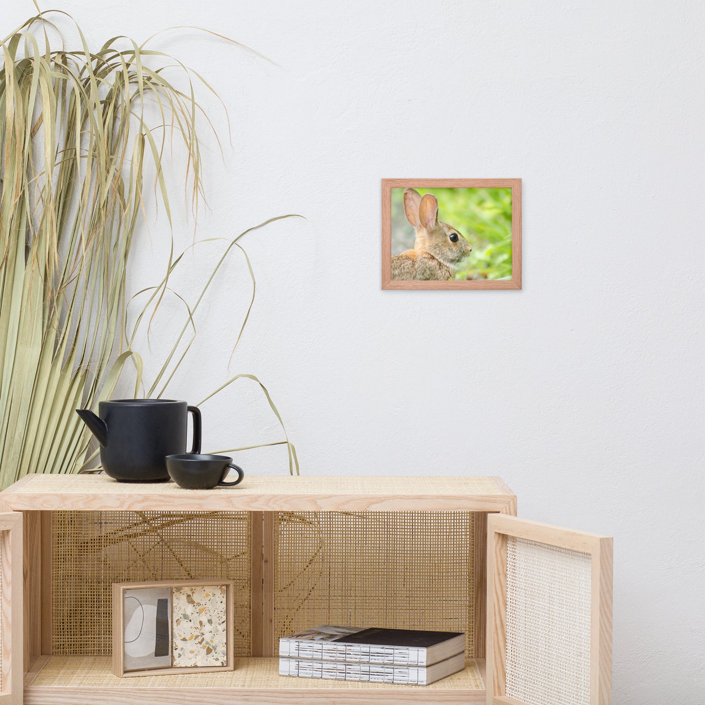 Bunny at Bombay Hook Wildlife Photo Framed Wall Art Prints