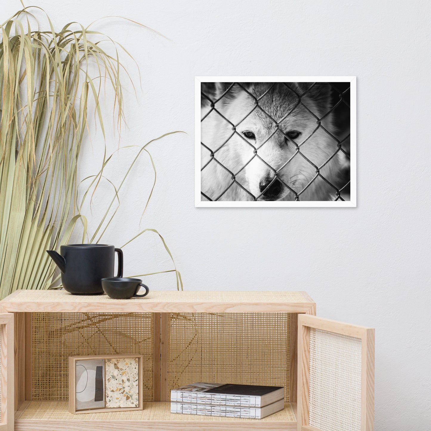 Dreams of Freedom in Black and White Animal Wildlife Photograph Framed Wall Art Prints