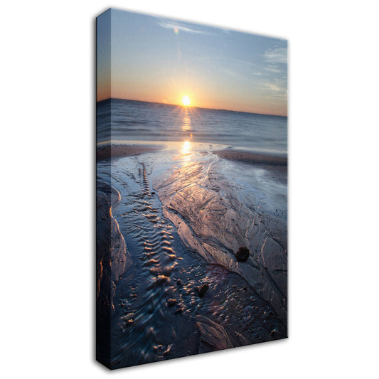 Low Tide Ravine Landscape Photographs Fine Art Canvas Wall Art Prints  - PIPAFINEART