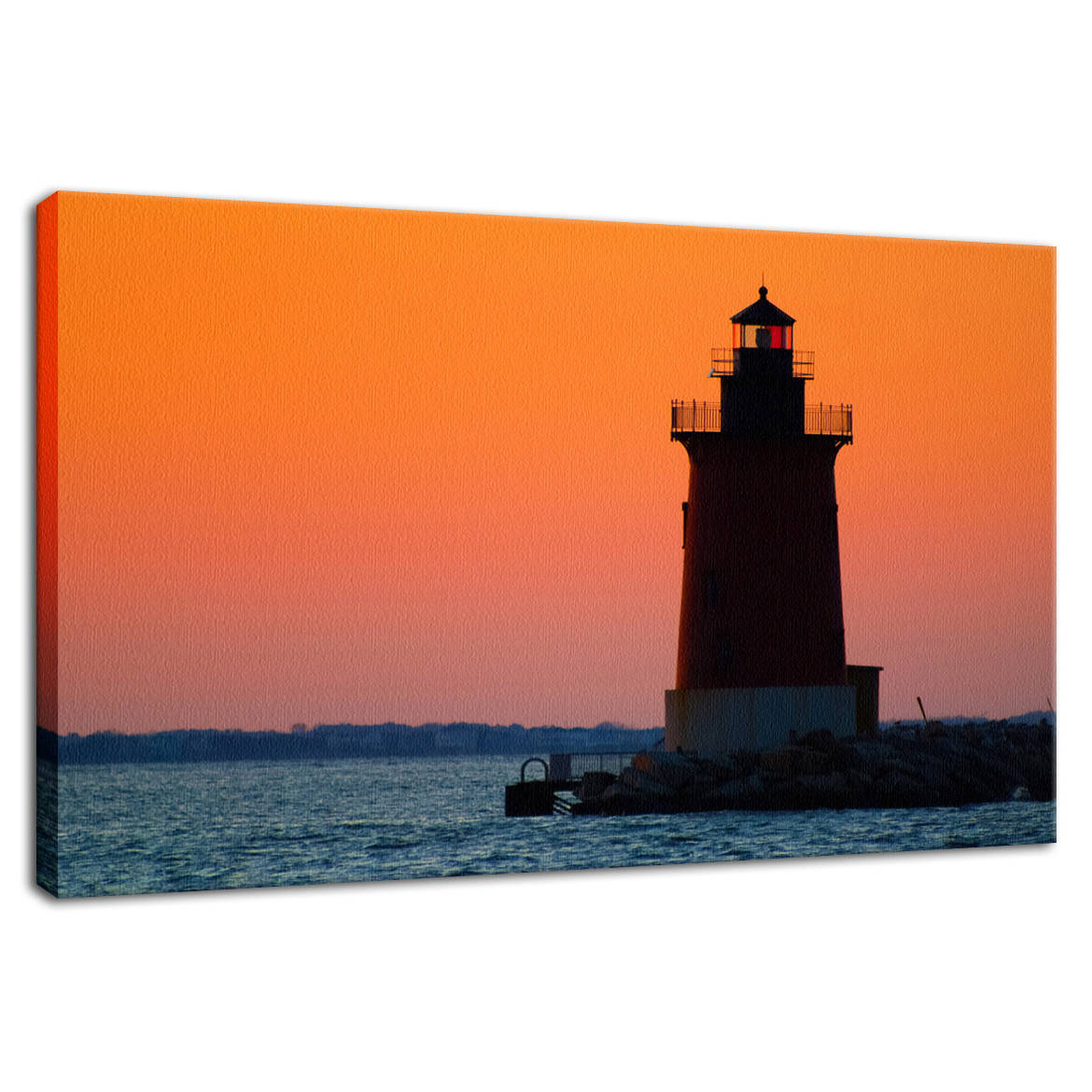 Sunset at Henlopen State Park 3 Coastal Landscape Photo Fine Art Canvas Wall Art Prints - PIPAFINEART