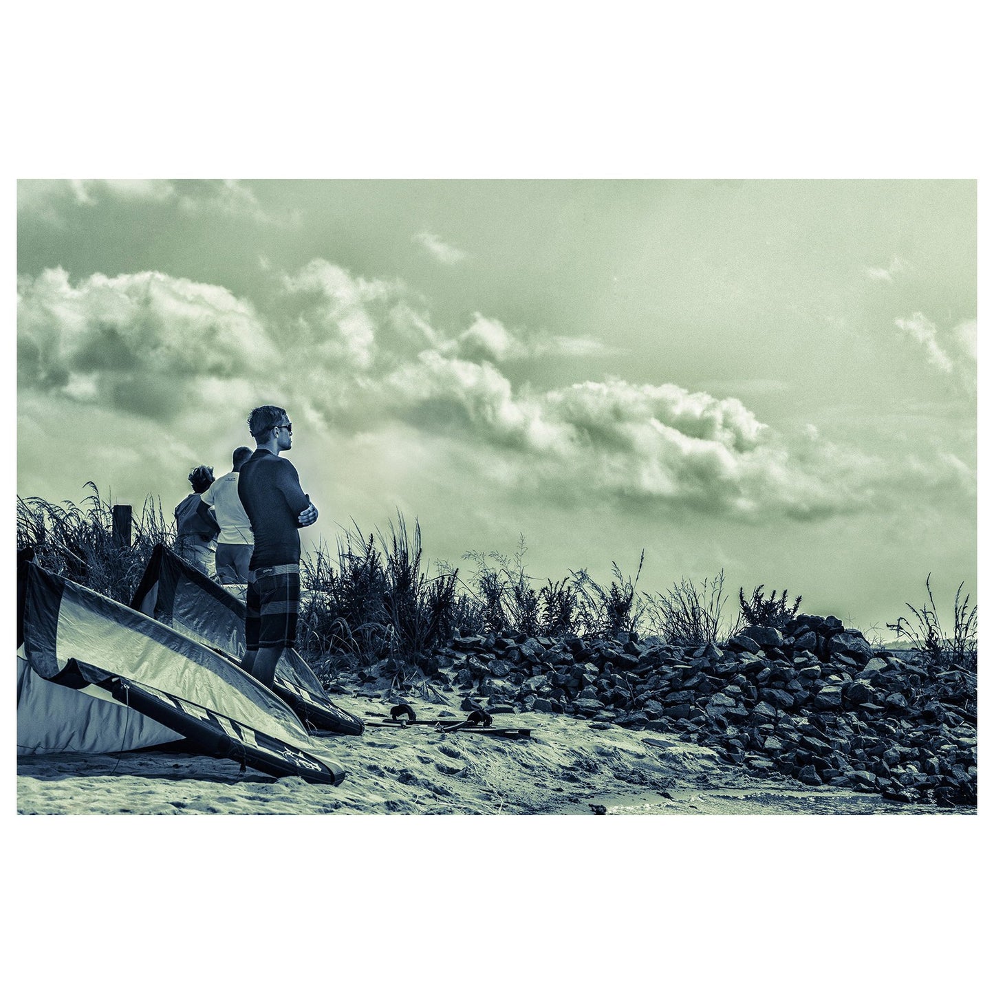 Daydreams on the Beach Abstract Photo Fine Art Canvas & Unframed Wall Art Prints - PIPAFINEART