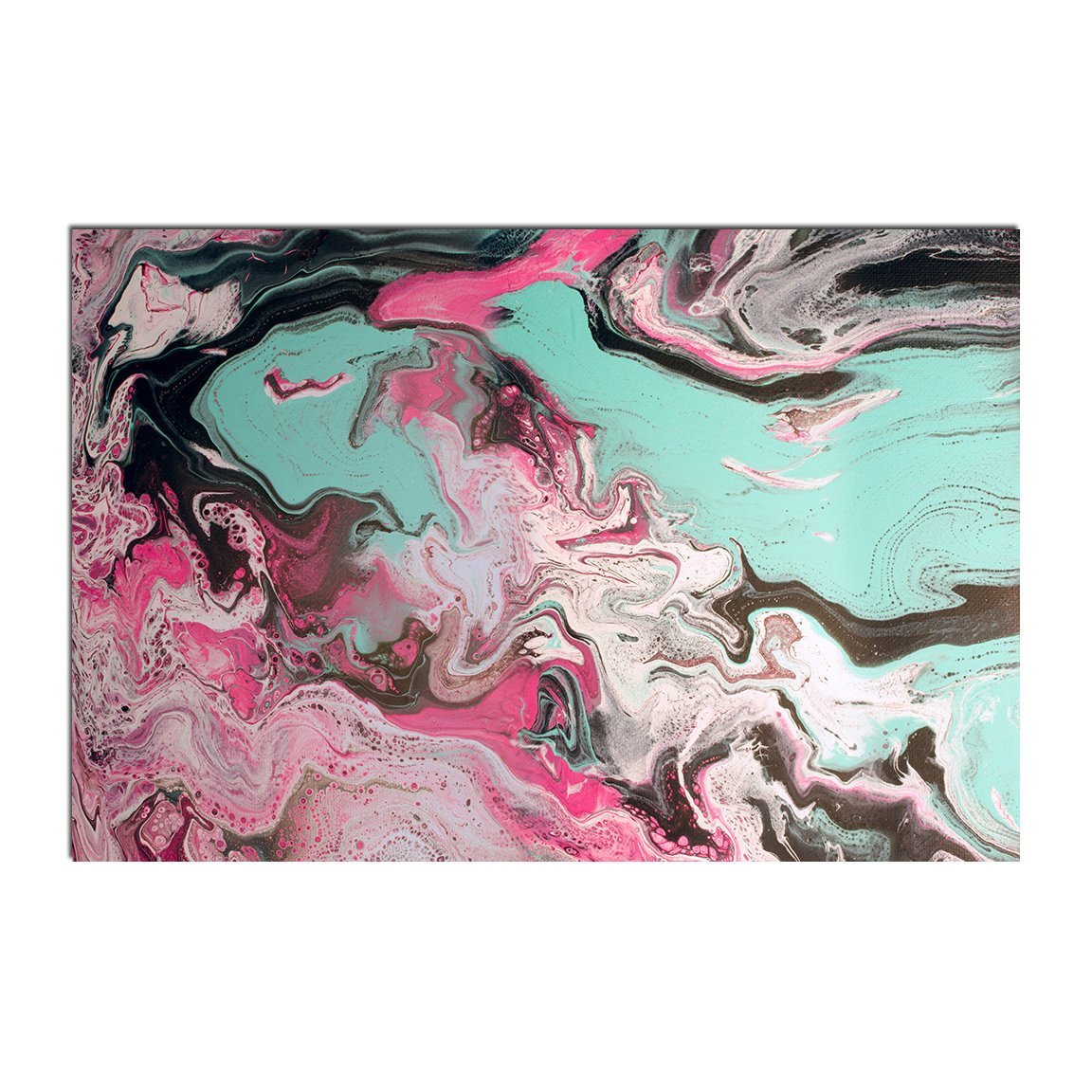 Acrylic Dirty Paint 1 Abstract Art, Fluid Art Fine Art Canvas &  Unframed Wall Art Prints  - PIPAFINEART