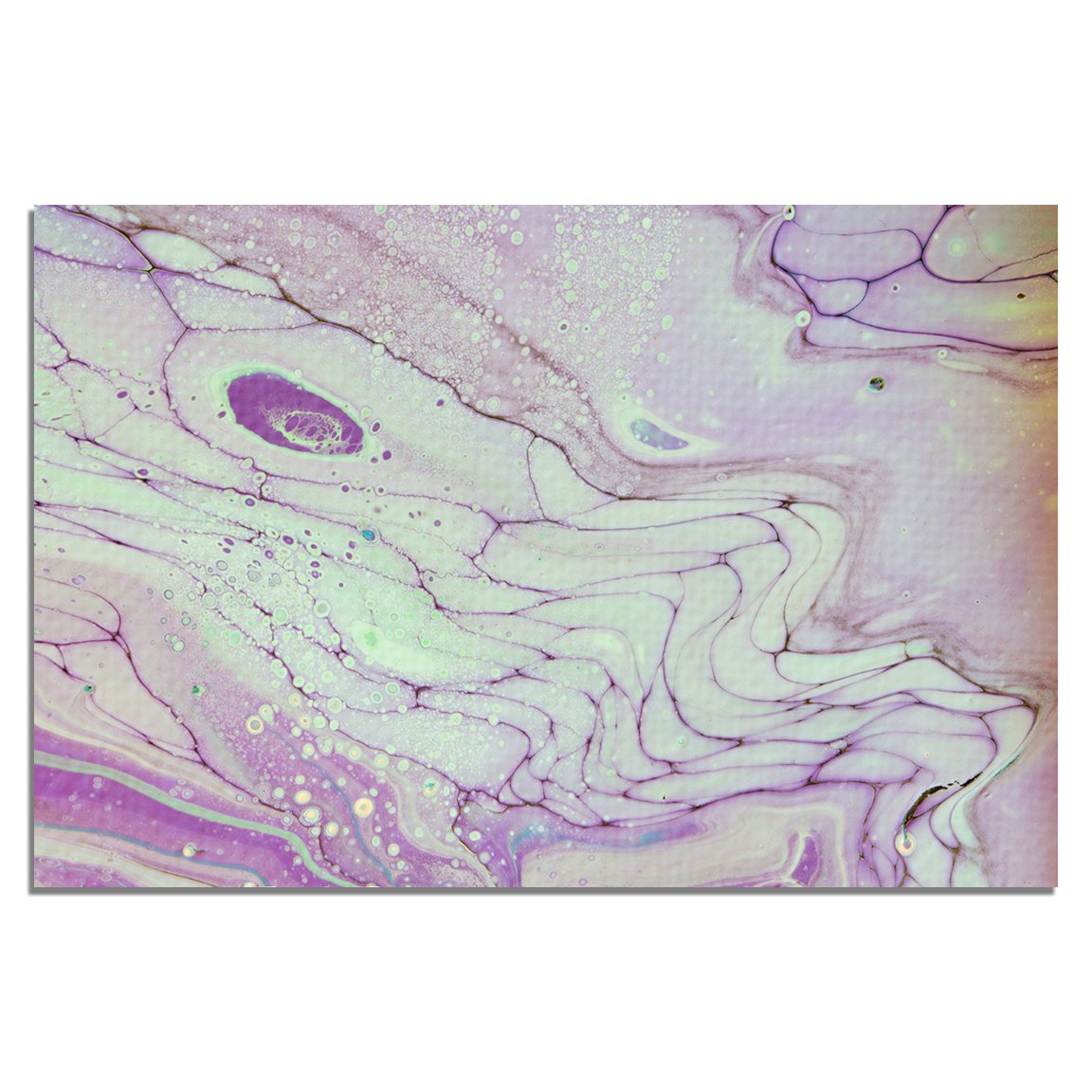 Acrylic Dirty Paint 26 Abstract Art, Fluid Art Fine Art Canvas & Unframed Wall Art Prints - PIPAFINEART