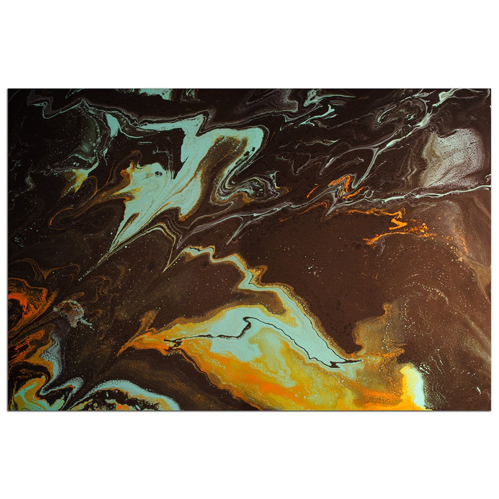 Removable Wall Mural - Wallpaper Abstract Artwork - Fluid Art Pour 3 - PIPAFINEART