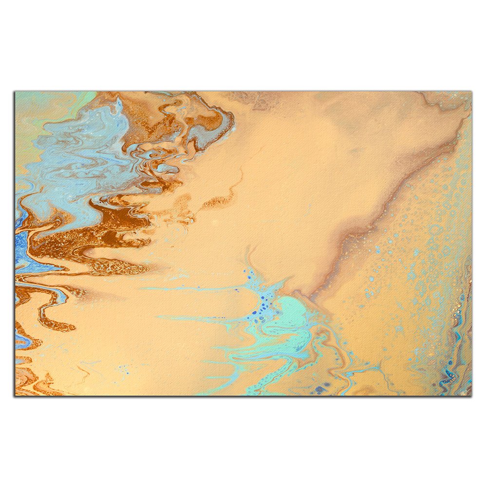 Removable Wall Mural - Wallpaper Abstract Artwork - Fluid Art Pour 11 - PIPAFINEART