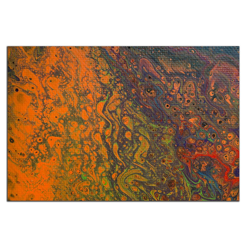 Removable Wall Mural - Wallpaper Abstract Artwork - Fluid Art Pour 16 - PIPAFINEART