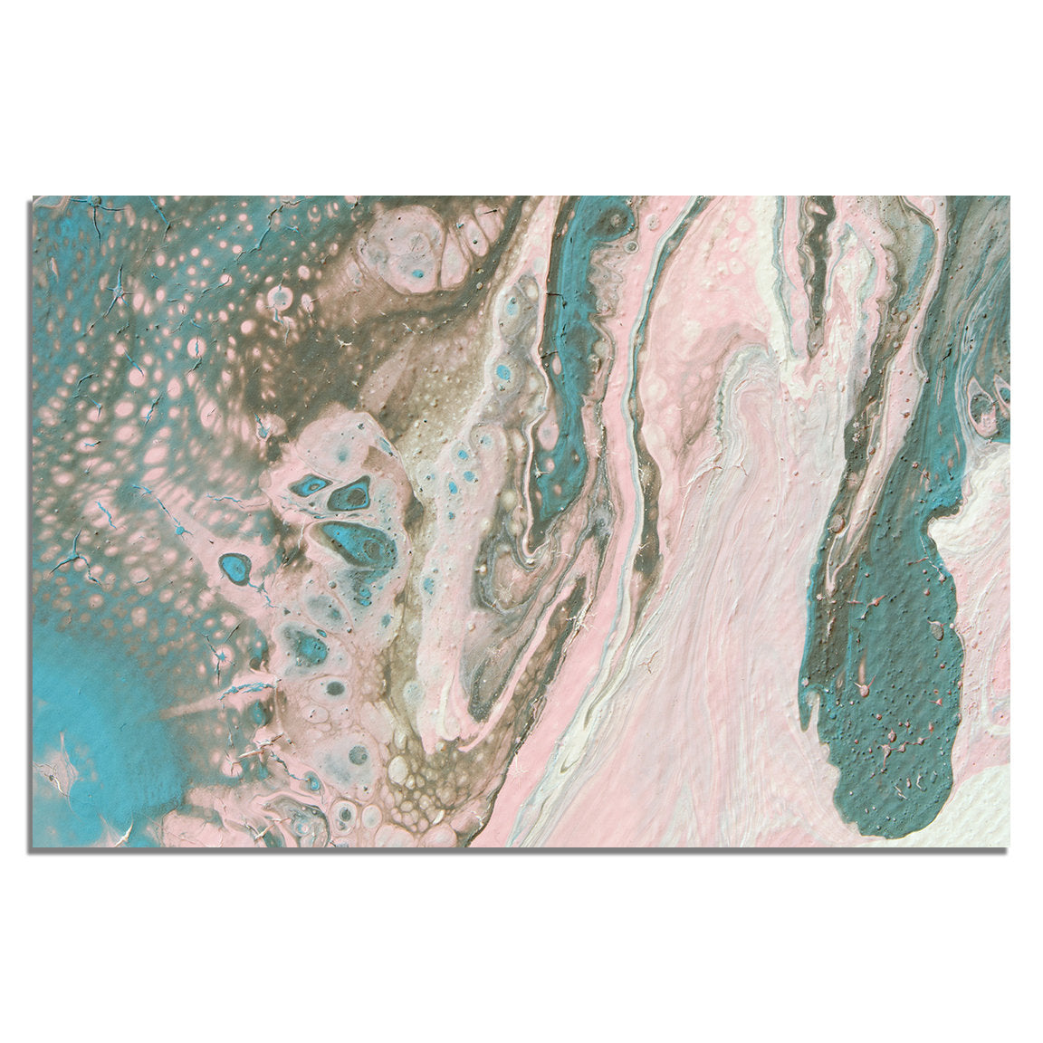 Removable Wall Mural - Wallpaper Abstract Artwork - Fluid Art Pour 20 - PIPAFINEART