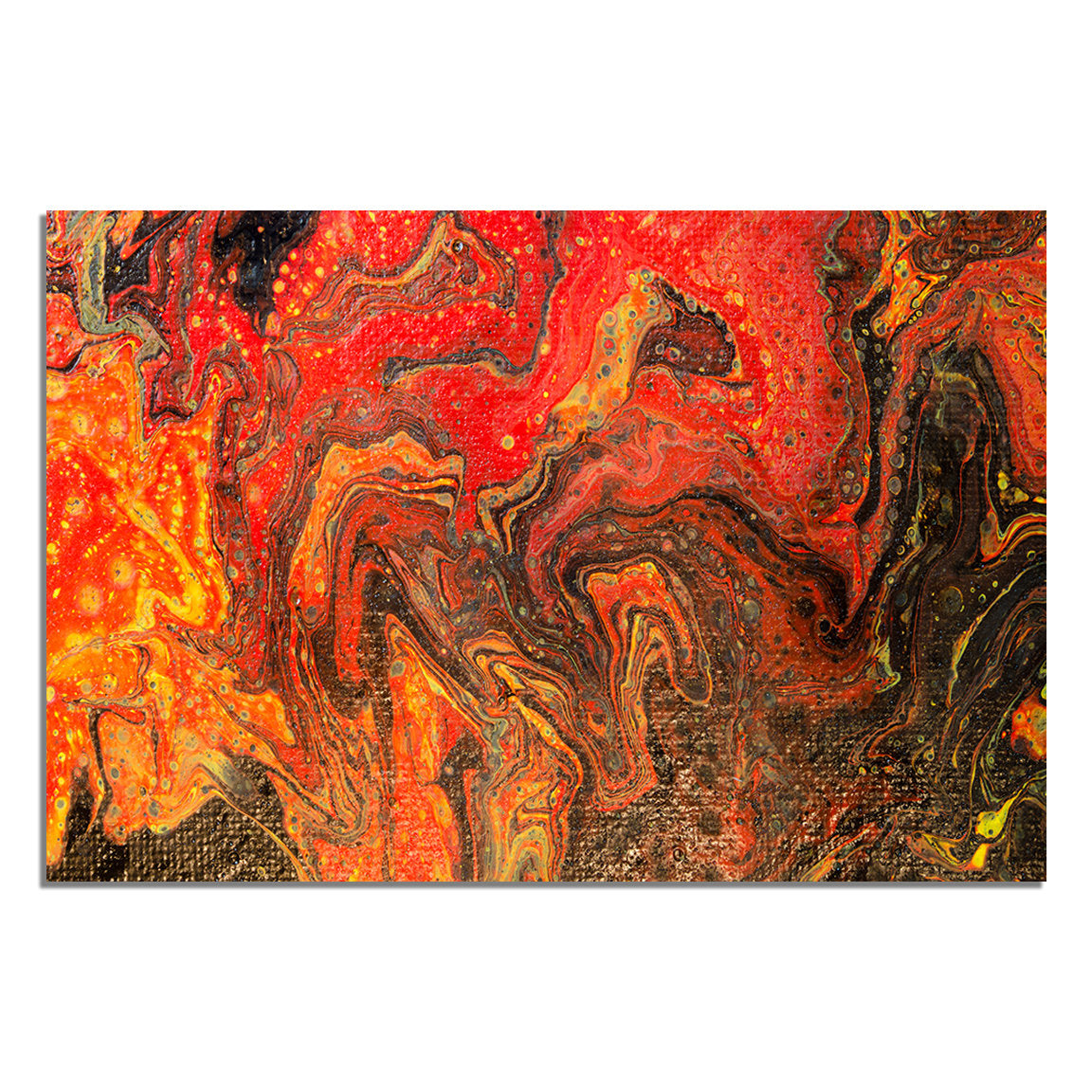 Removable Wall Mural - Wallpaper  Abstract Artwork - Fluid Art Pour 24  - PIPAFINEART