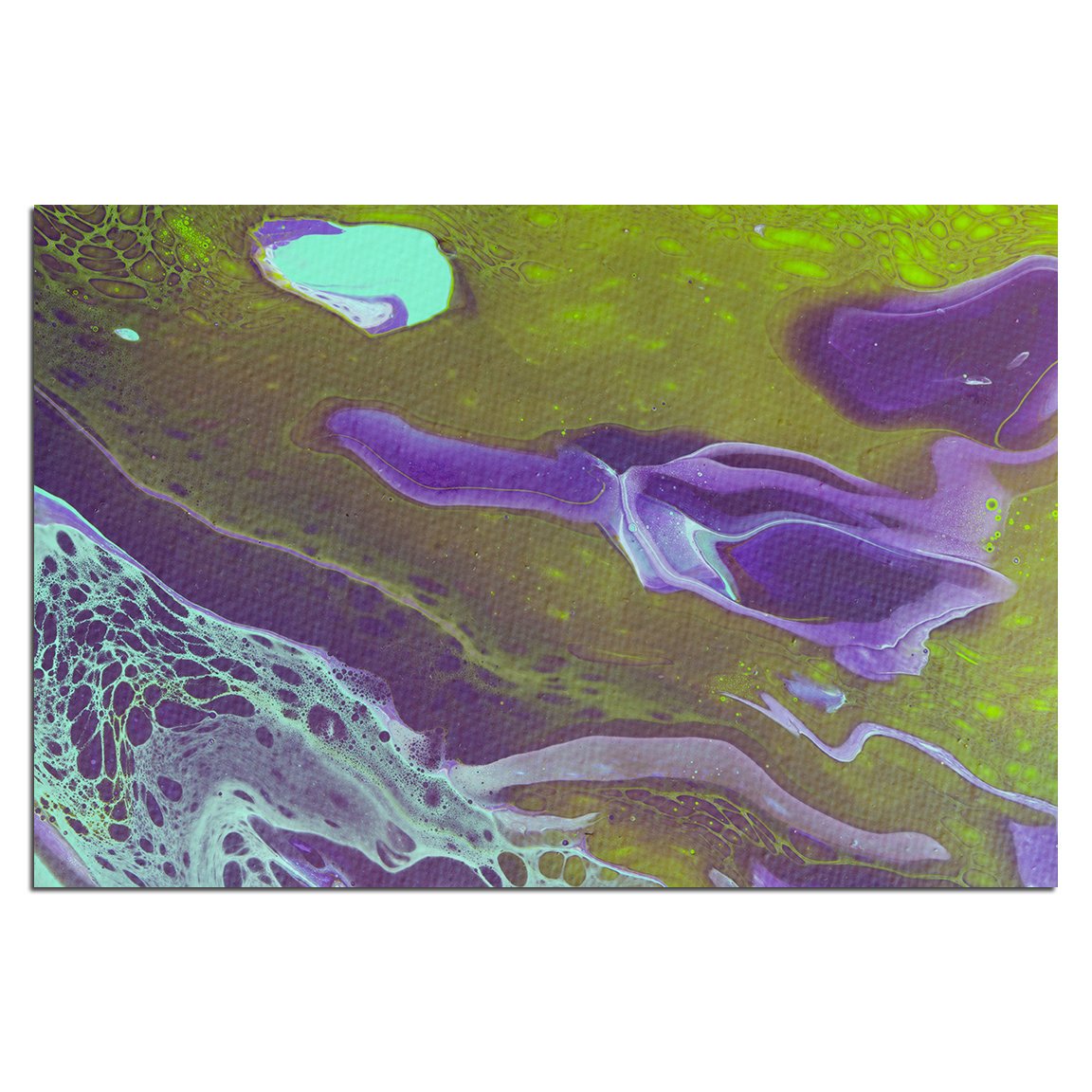 Removable Wall Mural - Wallpaper Abstract Artwork - Fluid Art Pour 32 - PIPAFINEART
