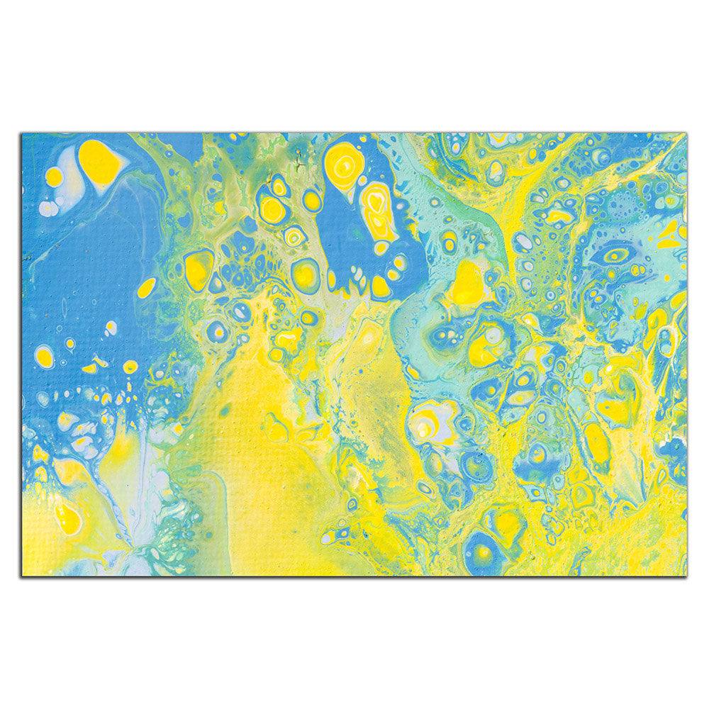 Removable Wall Mural - Wallpaper  Abstract Artwork - Fluid Art Pour 36  - PIPAFINEART