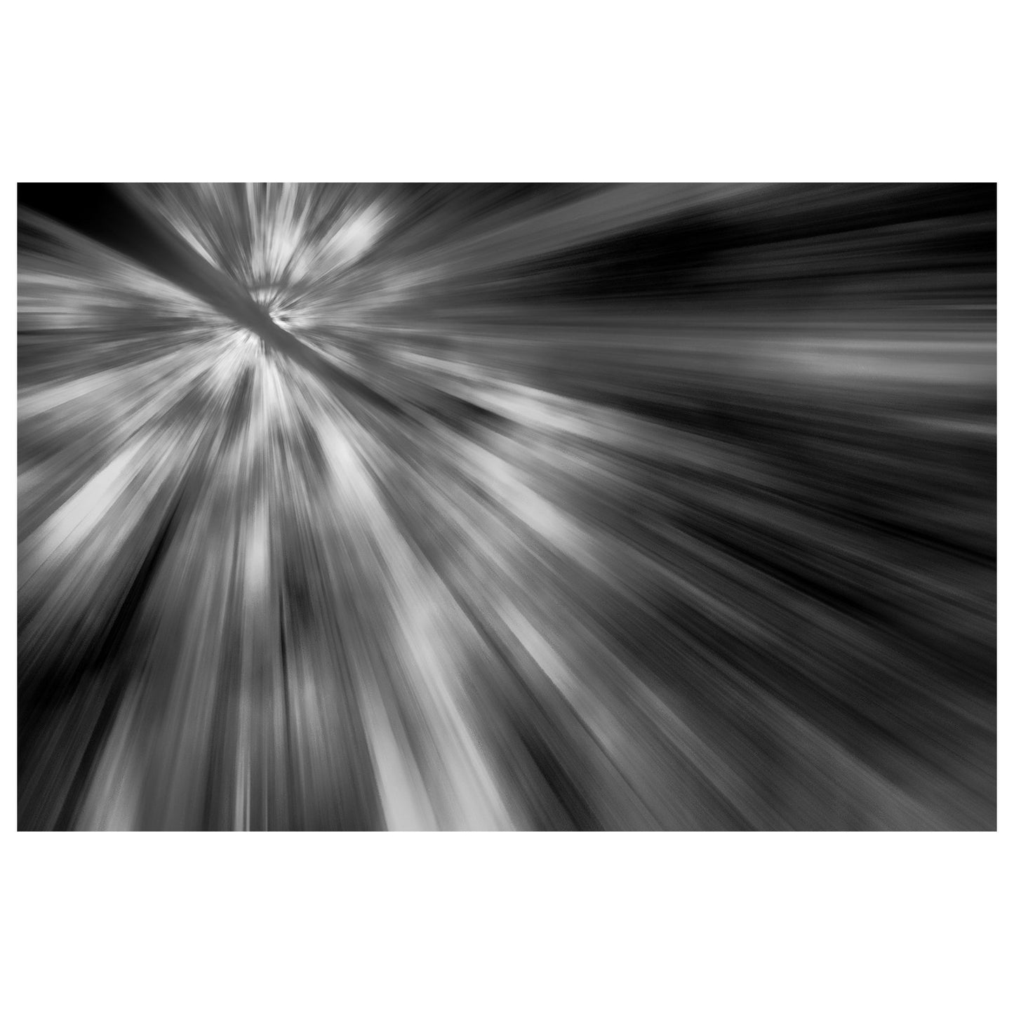 Radial Sun Rays Abstract Photo Fine Art Canvas & Unframed Wall Art Prints  - PIPAFINEART