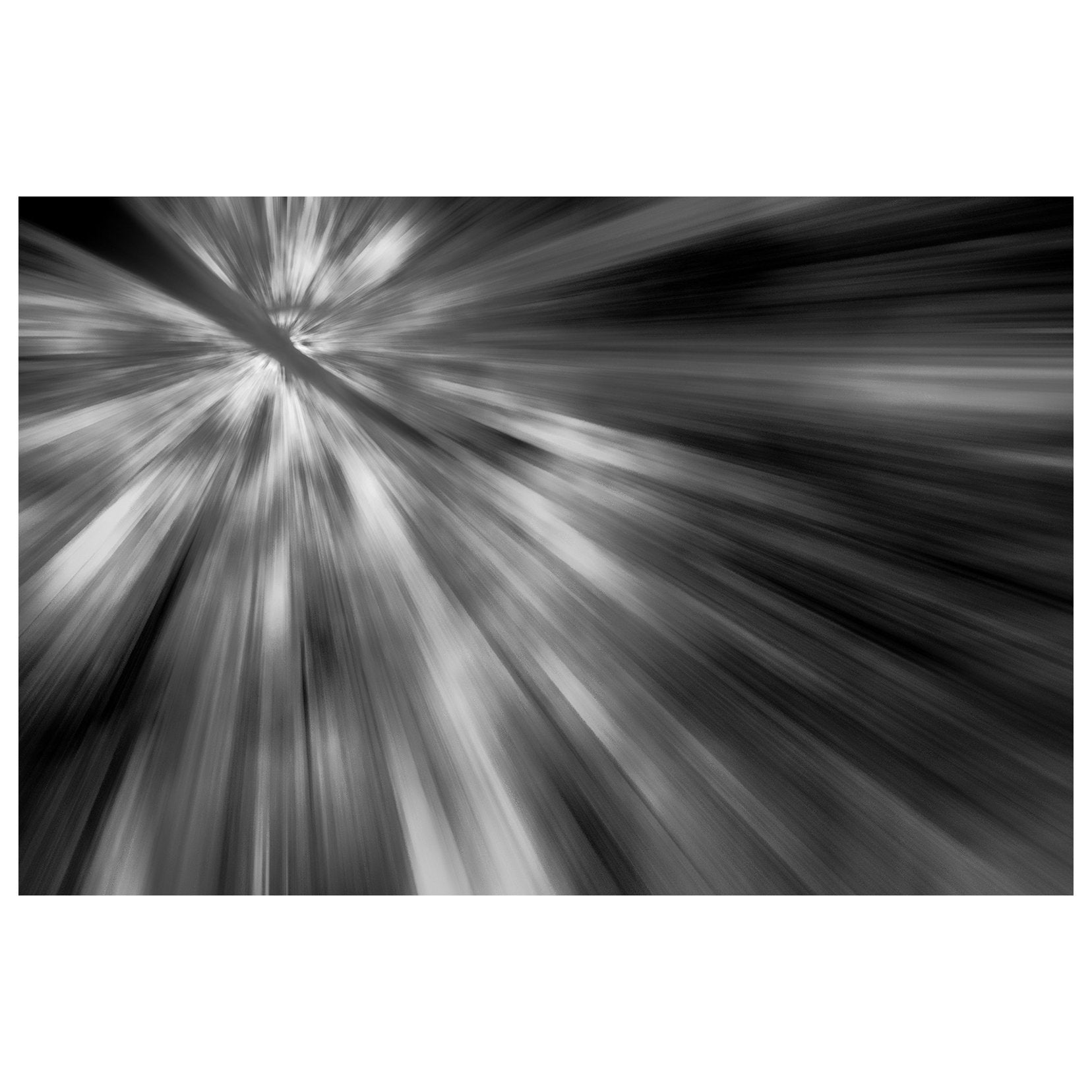Radial Sun Rays Abstract Photo Fine Art Canvas & Unframed Wall Art Prints  - PIPAFINEART