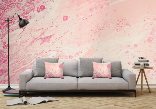 Removable Wall Mural - Wallpaper Abstract Artwork - Fluid Art Pour 2  - PIPAFINEART