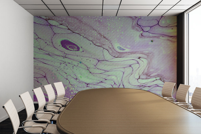 Removable Wall Mural - Wallpaper  Abstract Artwork - Fluid Art Pour 26  - PIPAFINEART