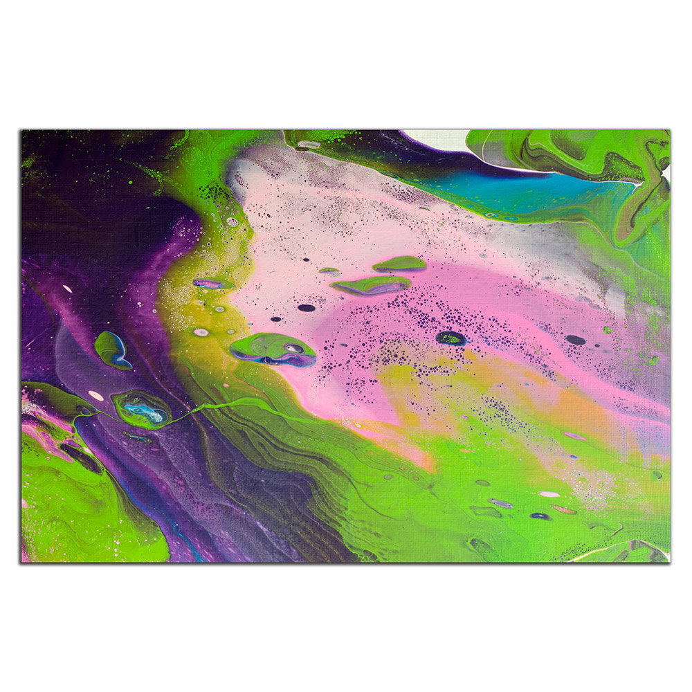 Removable Wall Mural - Wallpaper Abstract Artwork - Fluid Art Pour 14 - PIPAFINEART