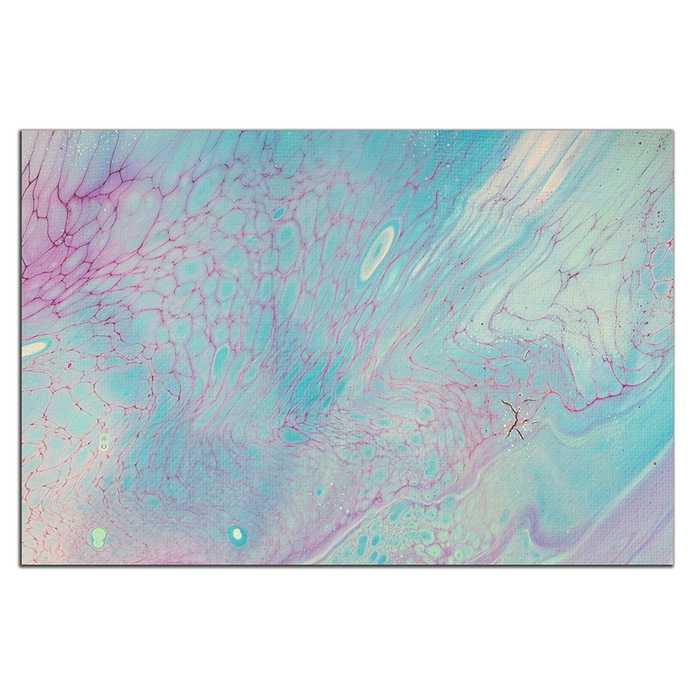 Removable Wall Mural - Wallpaper  Abstract Artwork - Fluid Art Pour 23  - PIPAFINEART