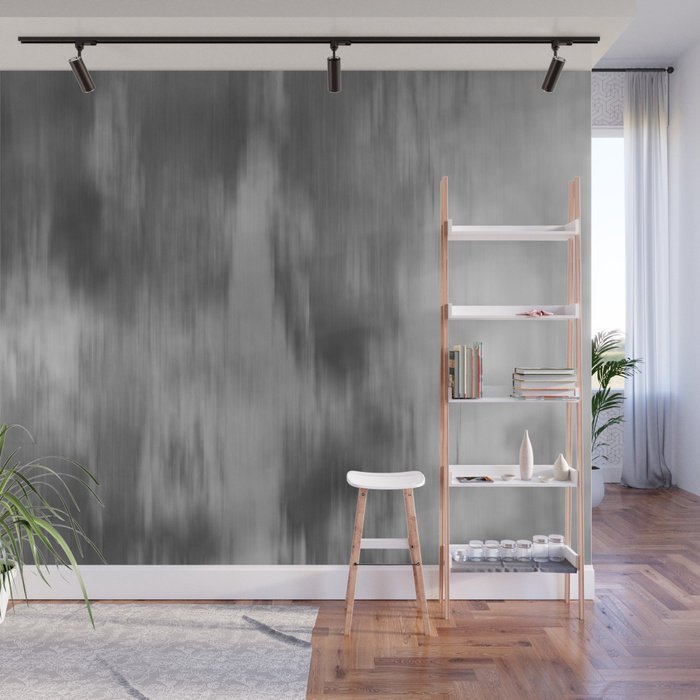 Smokey Mist Illustration - Peel and Stick Removable Wallpaper Full Size Wall Mural - PIPAFINEART
