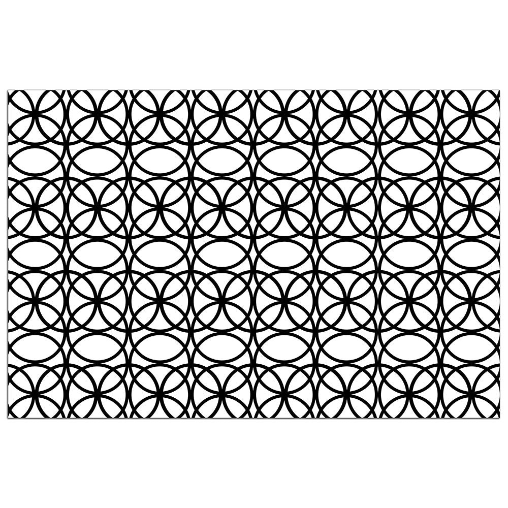 Circle Heaven 2 Illustration - Adhesive Wallpaper - Removable Wallpaper - Wall Sticker - Full Size Wall Mural - PIPAFINEART