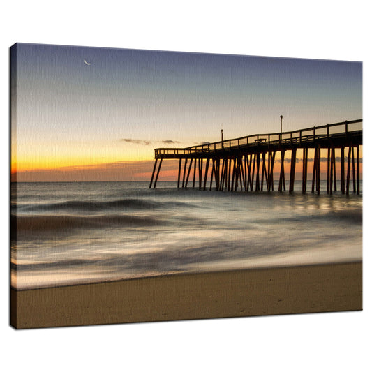Motion of the Ocean Coastal Landscape Photo Fine Art Canvas Wall Art Prints  - PIPAFINEART