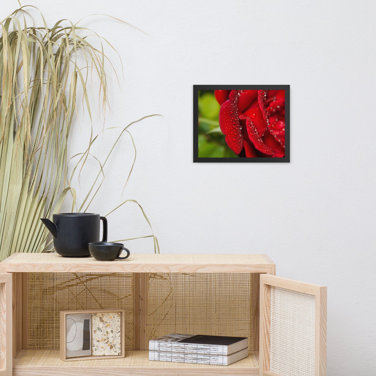 Bold and Beautiful Floral Nature Photo Framed Wall Art Print