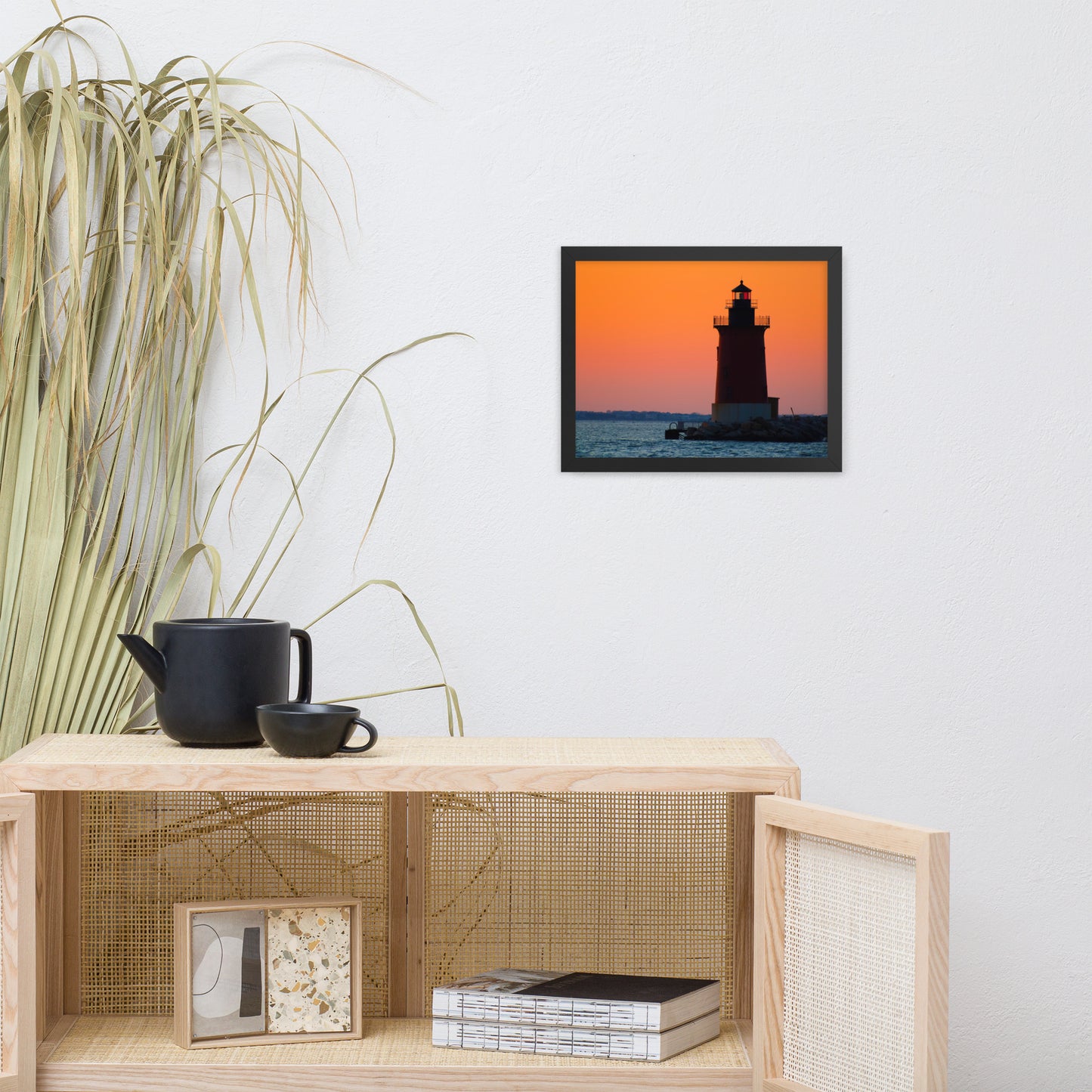 Sunset at Henlopen State Park 3 Framed Photo Paper Wall Art Prints