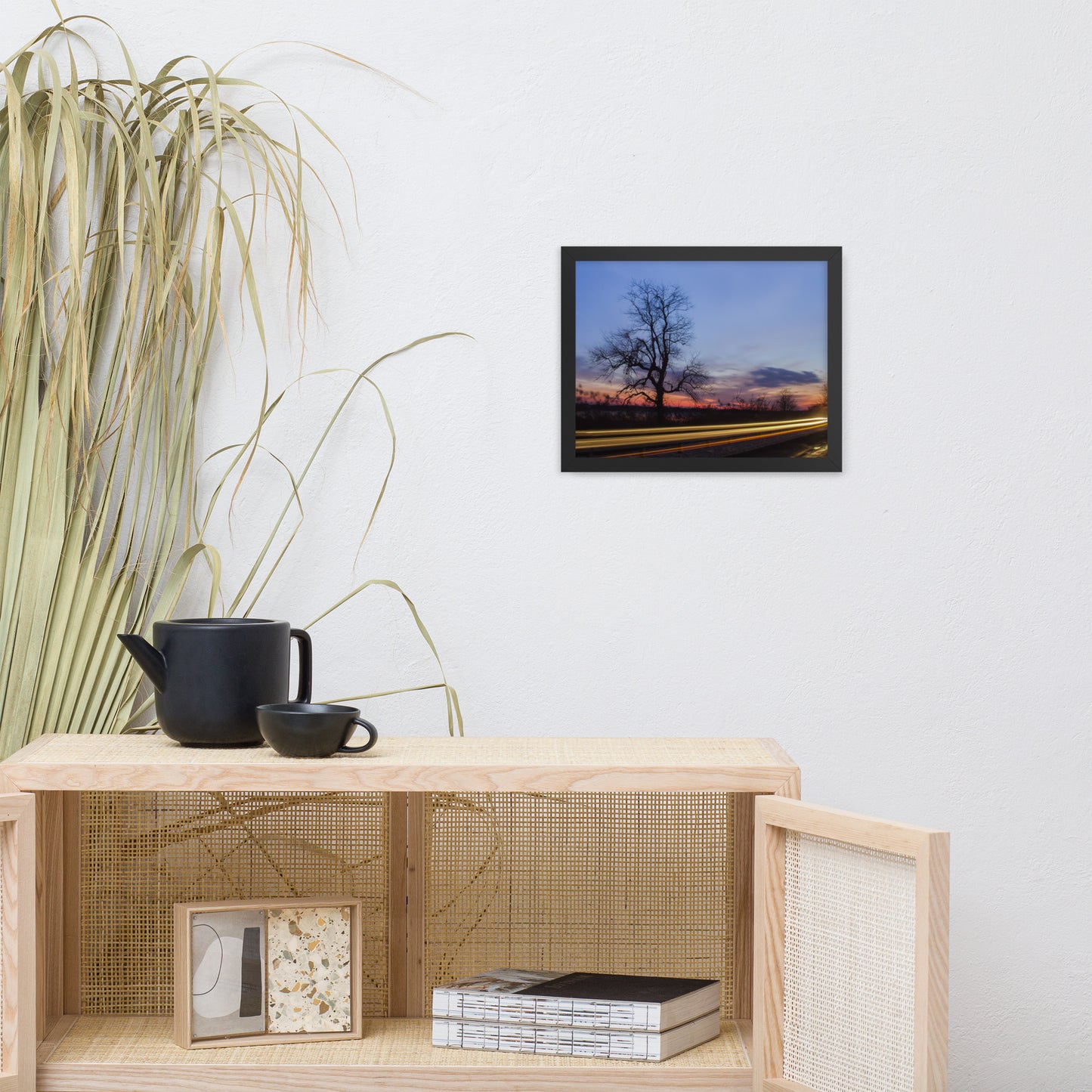 Wicked Tree Rural Landscape Framed Photo Paper Wall Art Prints