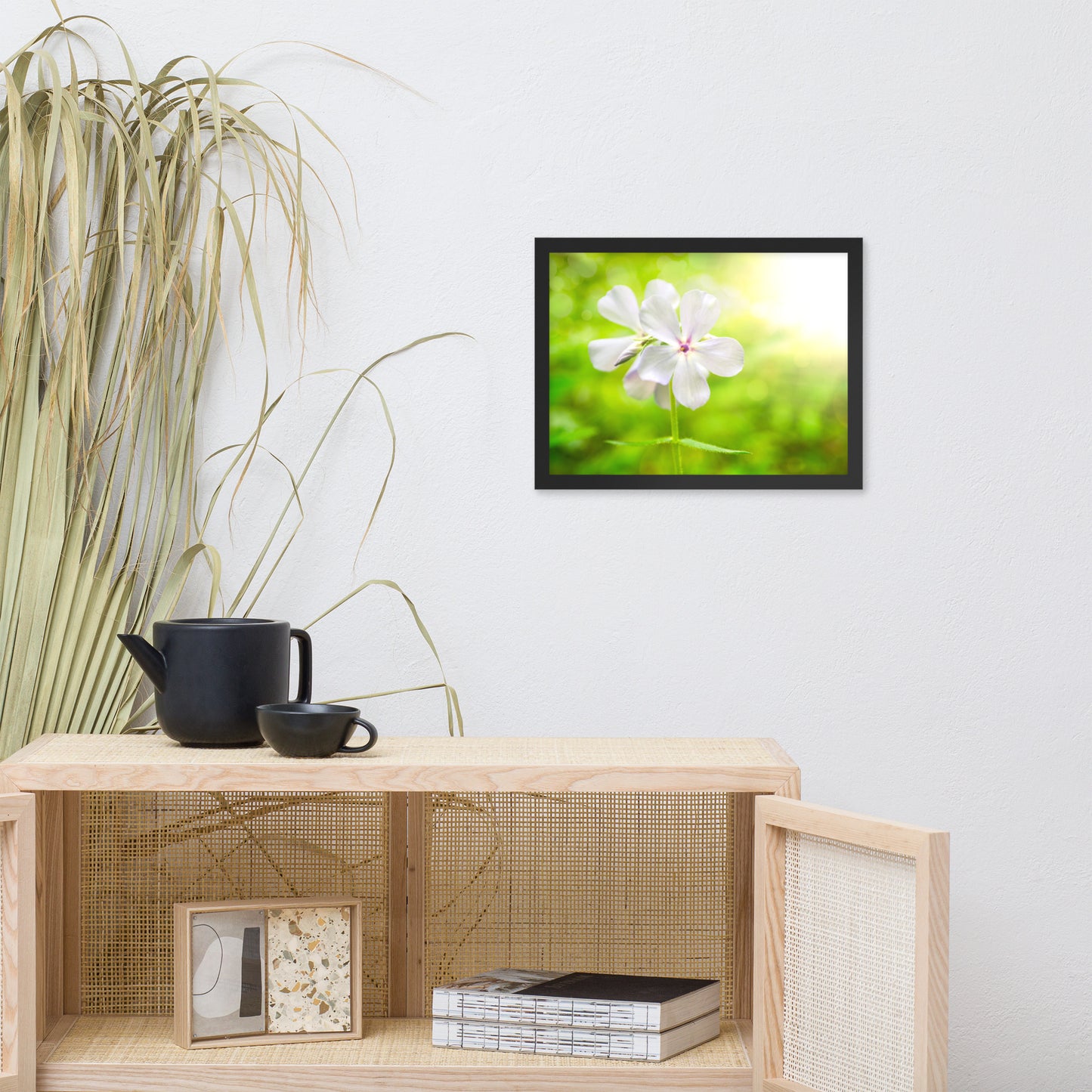 Beauty of the Forest Floor Floral Nature Photo Framed Wall Art Print
