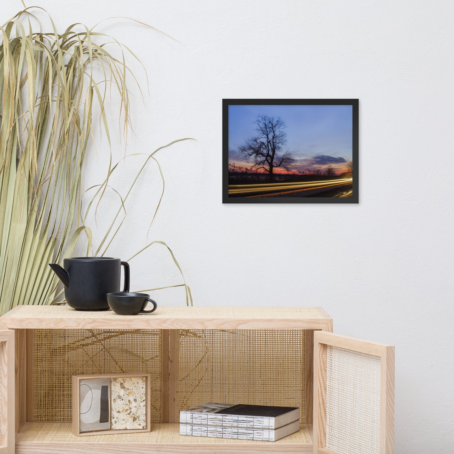 Wicked Tree Rural Landscape Framed Photo Paper Wall Art Prints