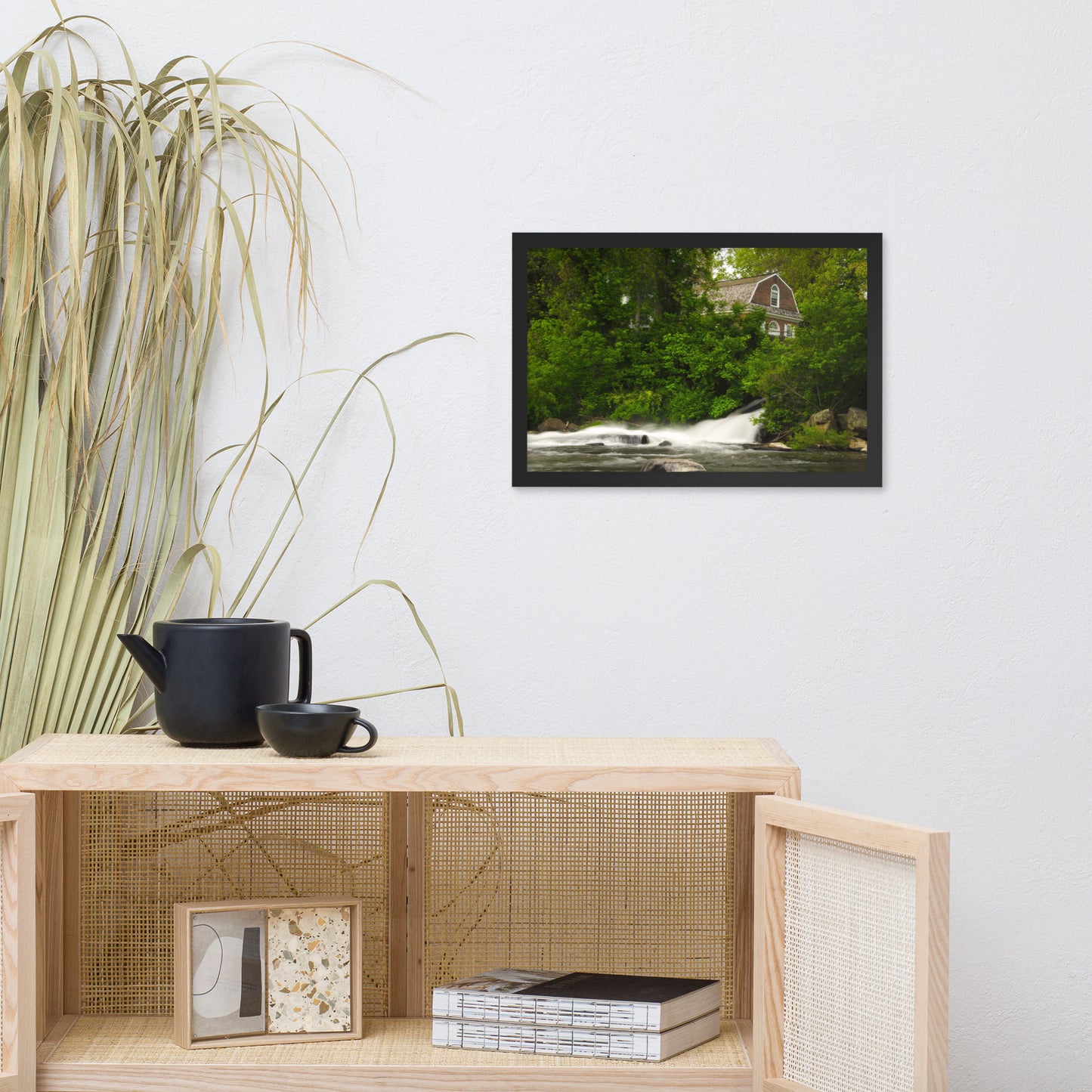 The Brandywine River and First Presbyterian Church Framed Photo Paper Wall Art Prints