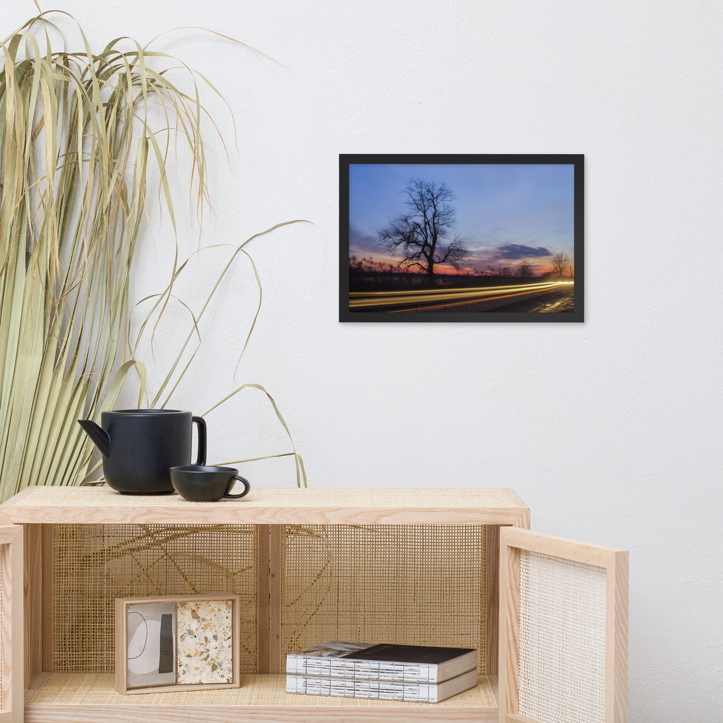 Wicked Tree Rural Landscape Framed Photo Paper Wall Art Prints
