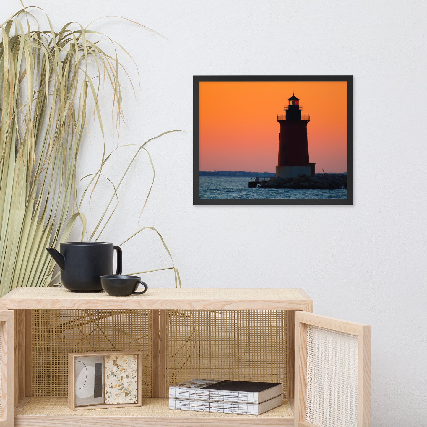 Sunset at Henlopen State Park 3 Framed Photo Paper Wall Art Prints